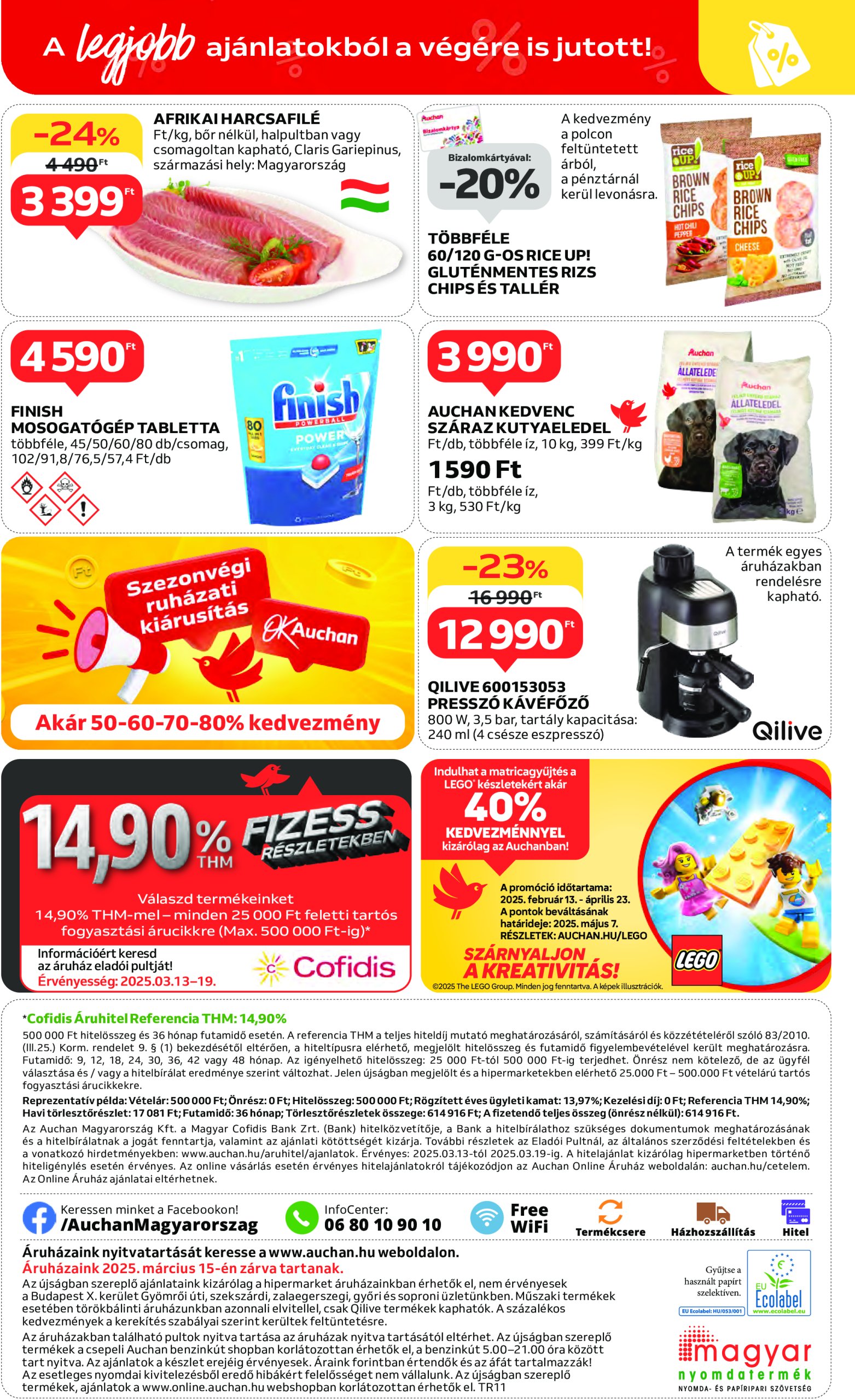 auchan - Auchan akciós újság, érvényes 03.13. - 03.19. - page: 58