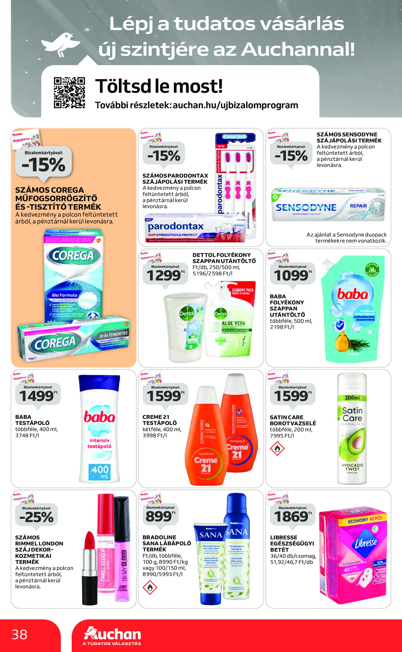 auchan - Auchan akciós újság, érvényes 03.13. - 03.19. - page: 38