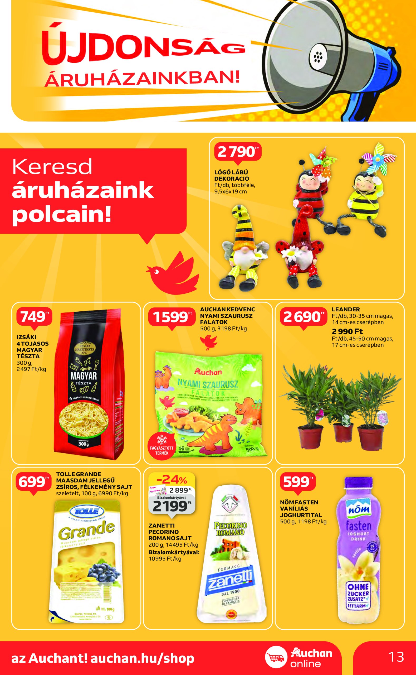 auchan - Auchan akciós újság, érvényes 03.13. - 03.19. - page: 13