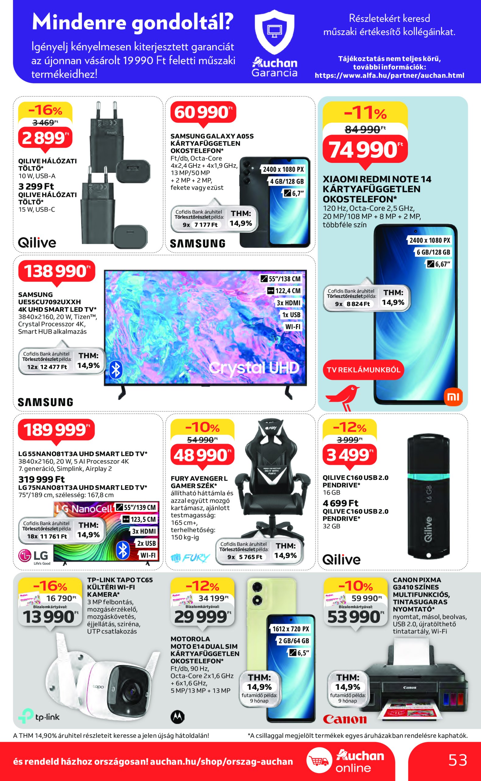 auchan - Auchan akciós újság, érvényes 03.13. - 03.19. - page: 53