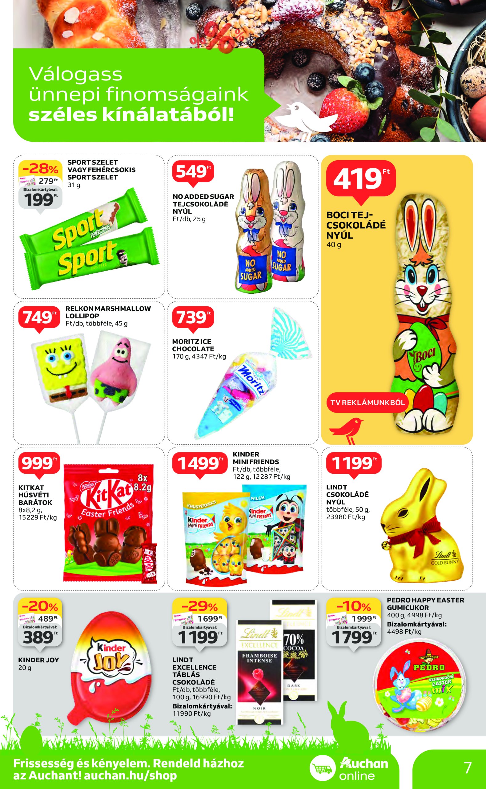 auchan - Auchan akciós újság, érvényes 03.13. - 03.19. - page: 7