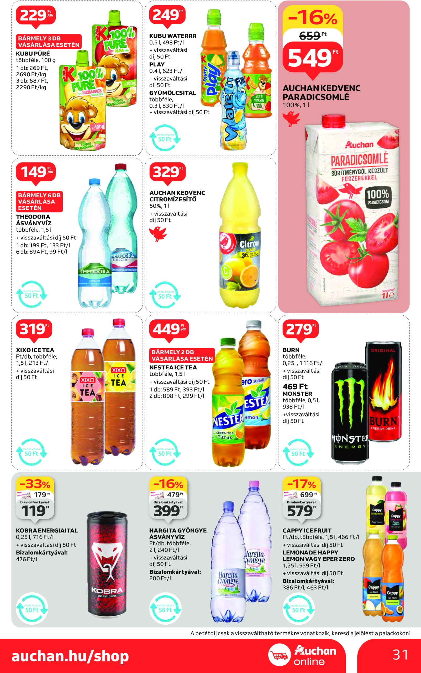 auchan - Auchan akciós újság, érvényes 03.13. - 03.19. - page: 31