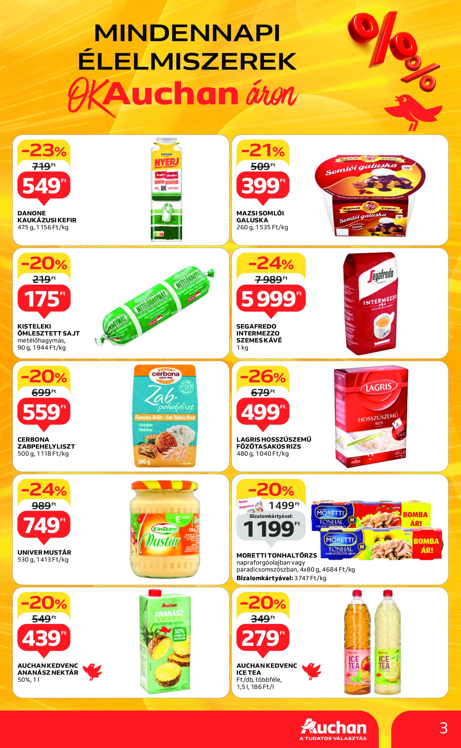 auchan - Auchan akciós újság, érvényes 03.13. - 03.19. - page: 3