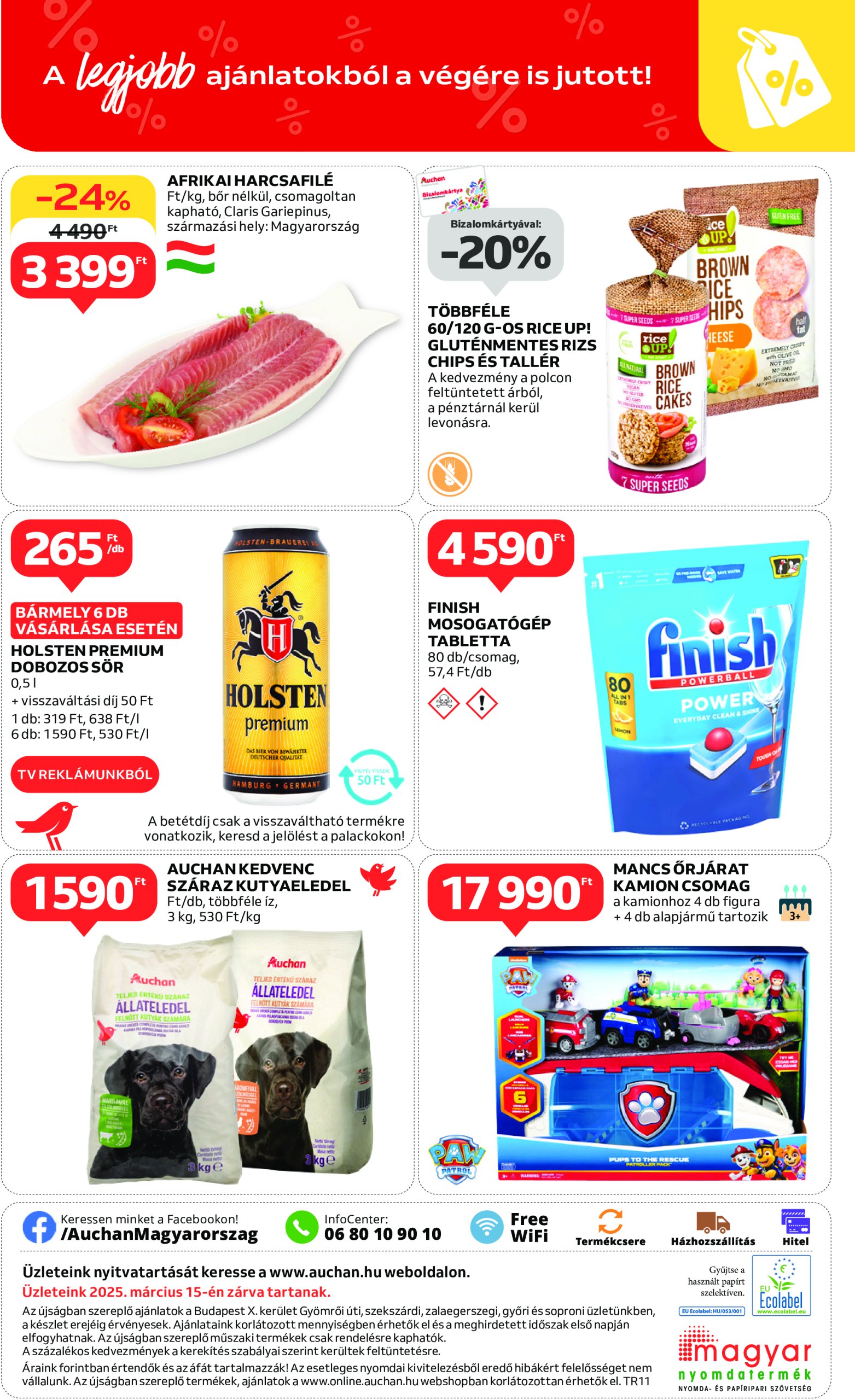 auchan - Auchan szupermarket akciós újság, érvényes 03.13. - 03.19. - page: 12