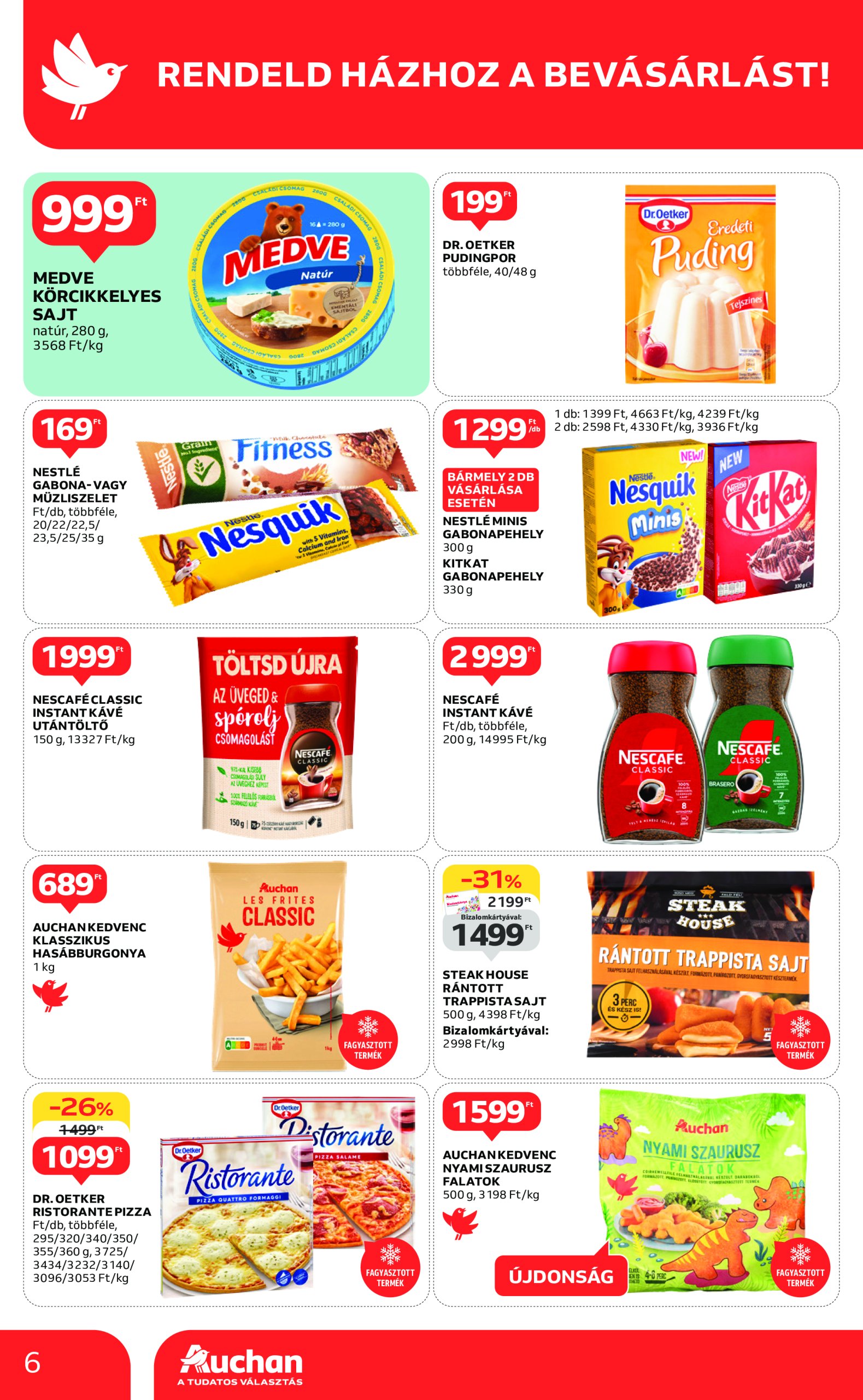 auchan - Auchan szupermarket akciós újság, érvényes 03.13. - 03.19. - page: 6