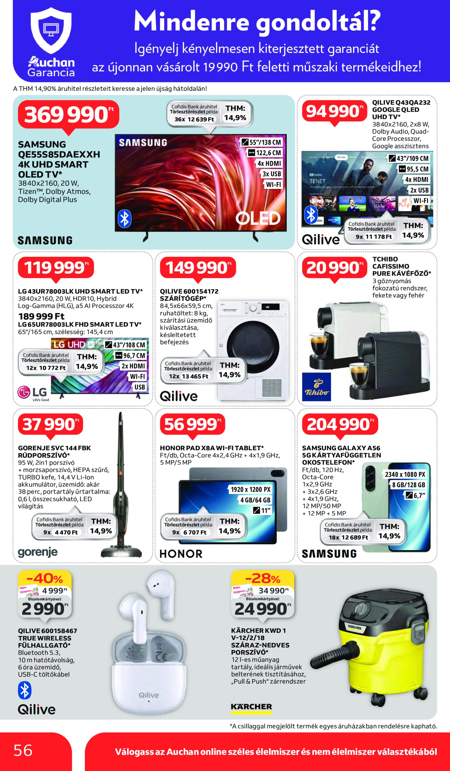 auchan - Auchan akciós újság, érvényes 04.10. - 04.16. - page: 56 auchan - Auchan akciós újság, érvényes 04.10. - 04.16. - page: 56