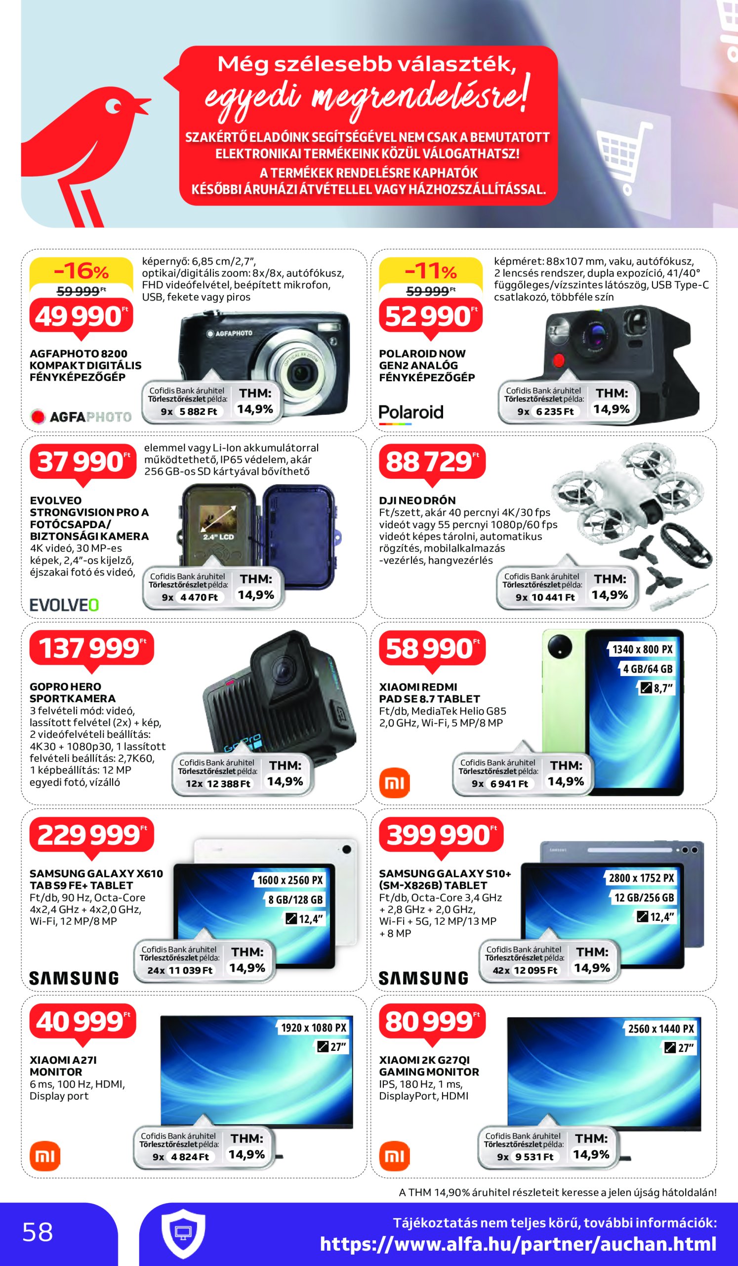 auchan - Auchan akciós újság, érvényes 04.10. - 04.16. - page: 58 auchan - Auchan akciós újság, érvényes 04.10. - 04.16. - page: 58
