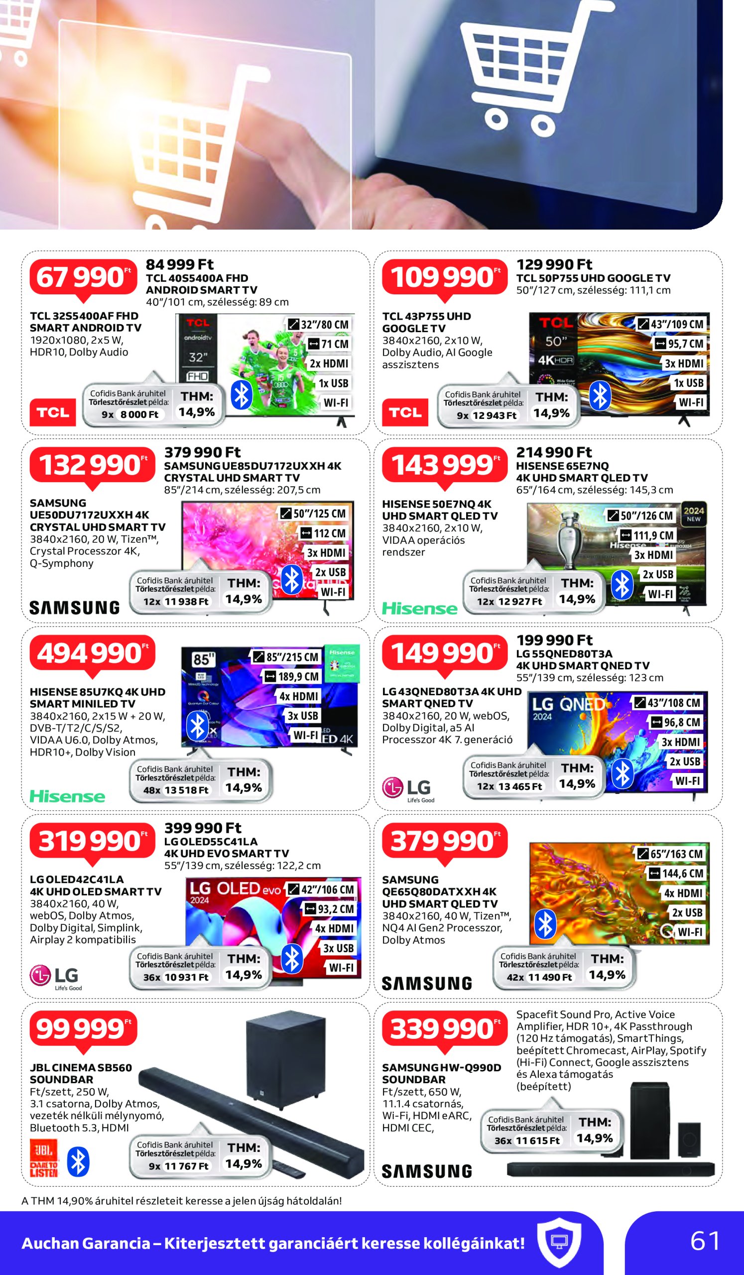 auchan - Auchan akciós újság, érvényes 04.10. - 04.16. - page: 61 auchan - Auchan akciós újság, érvényes 04.10. - 04.16. - page: 61