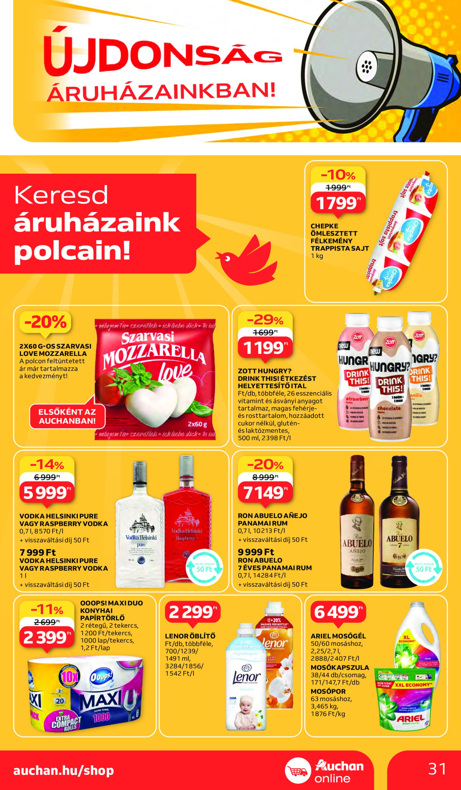 auchan - Auchan akciós újság, érvényes 04.10. - 04.16. - page: 31 auchan - Auchan akciós újság, érvényes 04.10. - 04.16. - page: 31