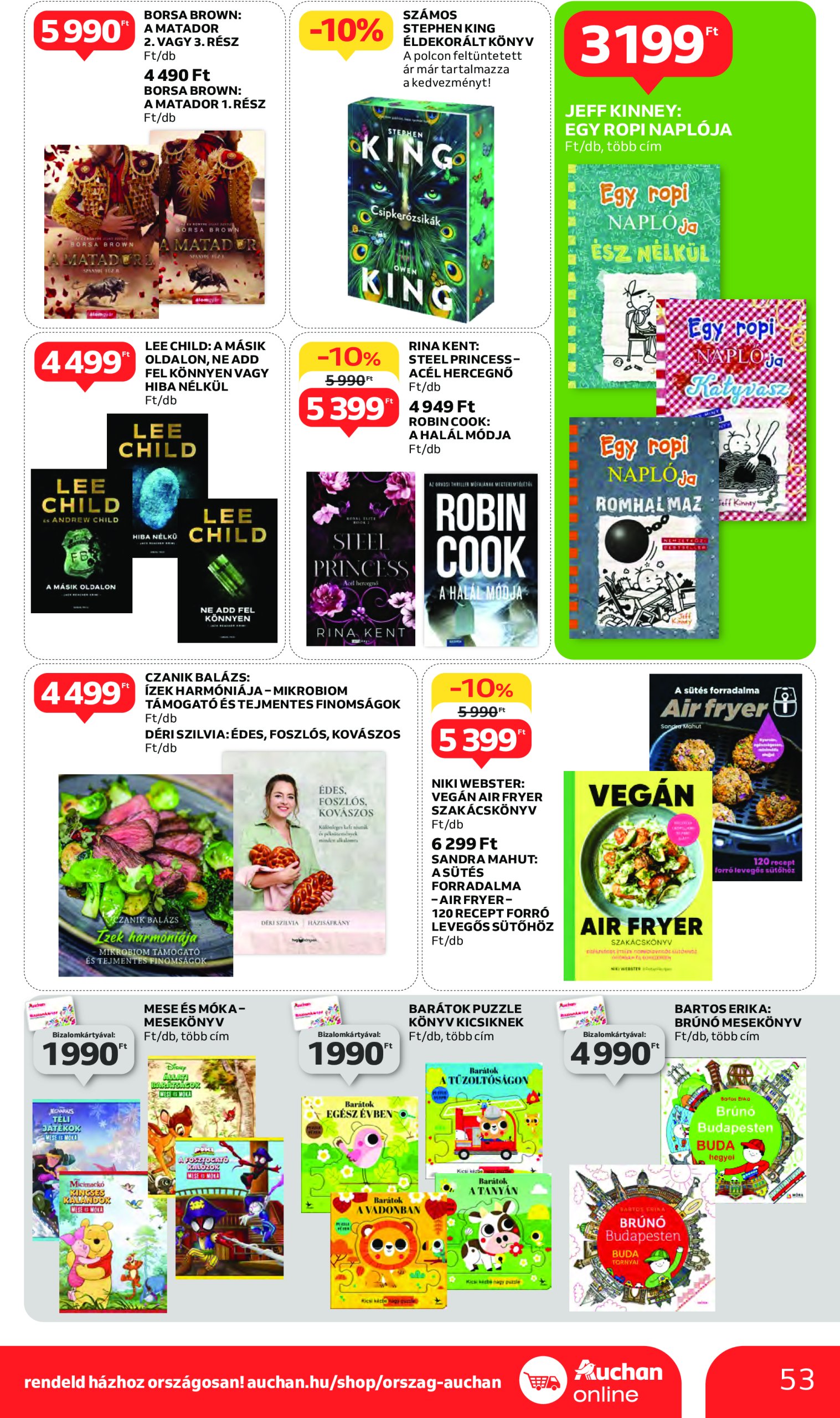 auchan - Auchan akciós újság, érvényes 04.10. - 04.16. - page: 53 auchan - Auchan akciós újság, érvényes 04.10. - 04.16. - page: 53