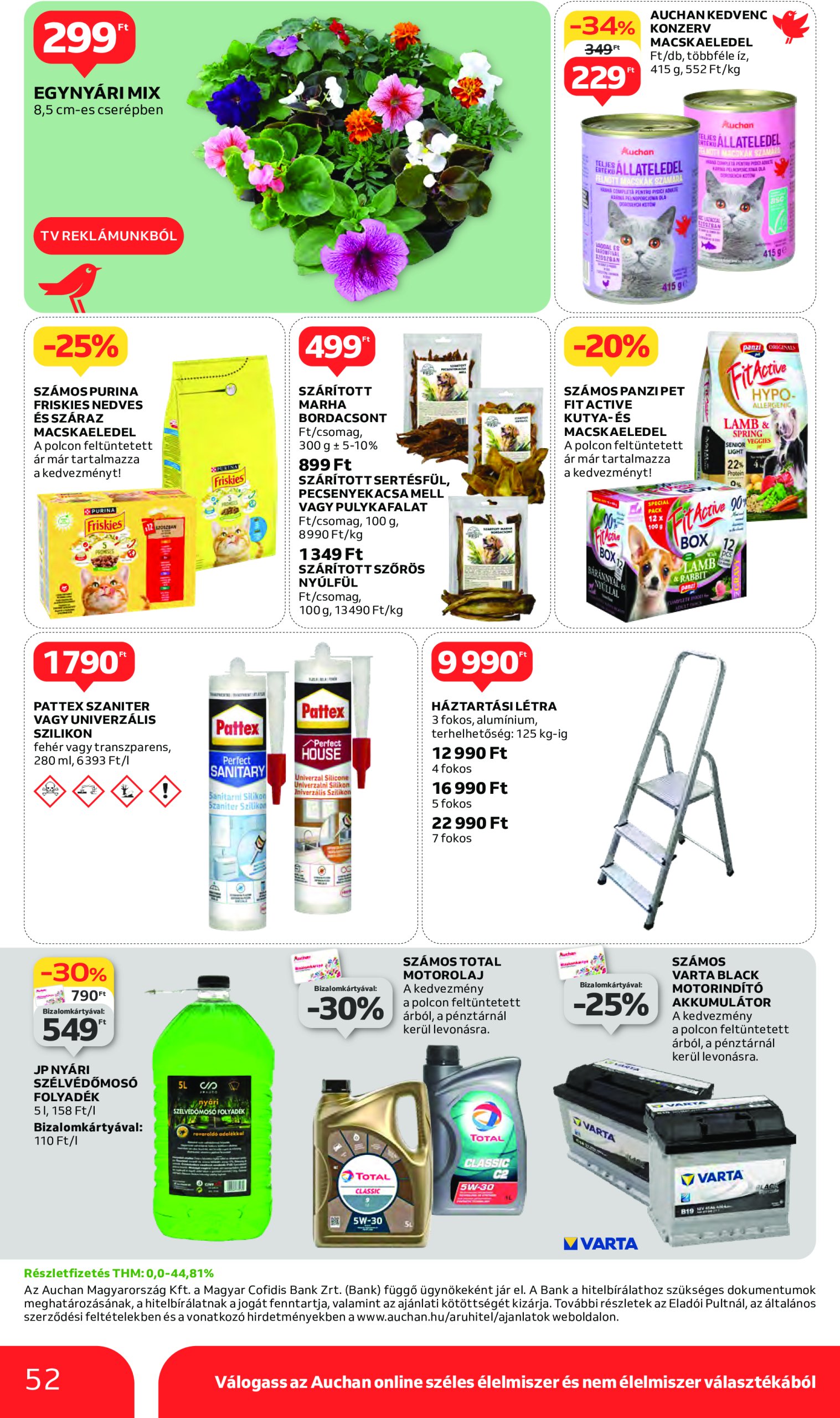 auchan - Auchan akciós újság, érvényes 04.10. - 04.16. - page: 52 auchan - Auchan akciós újság, érvényes 04.10. - 04.16. - page: 52