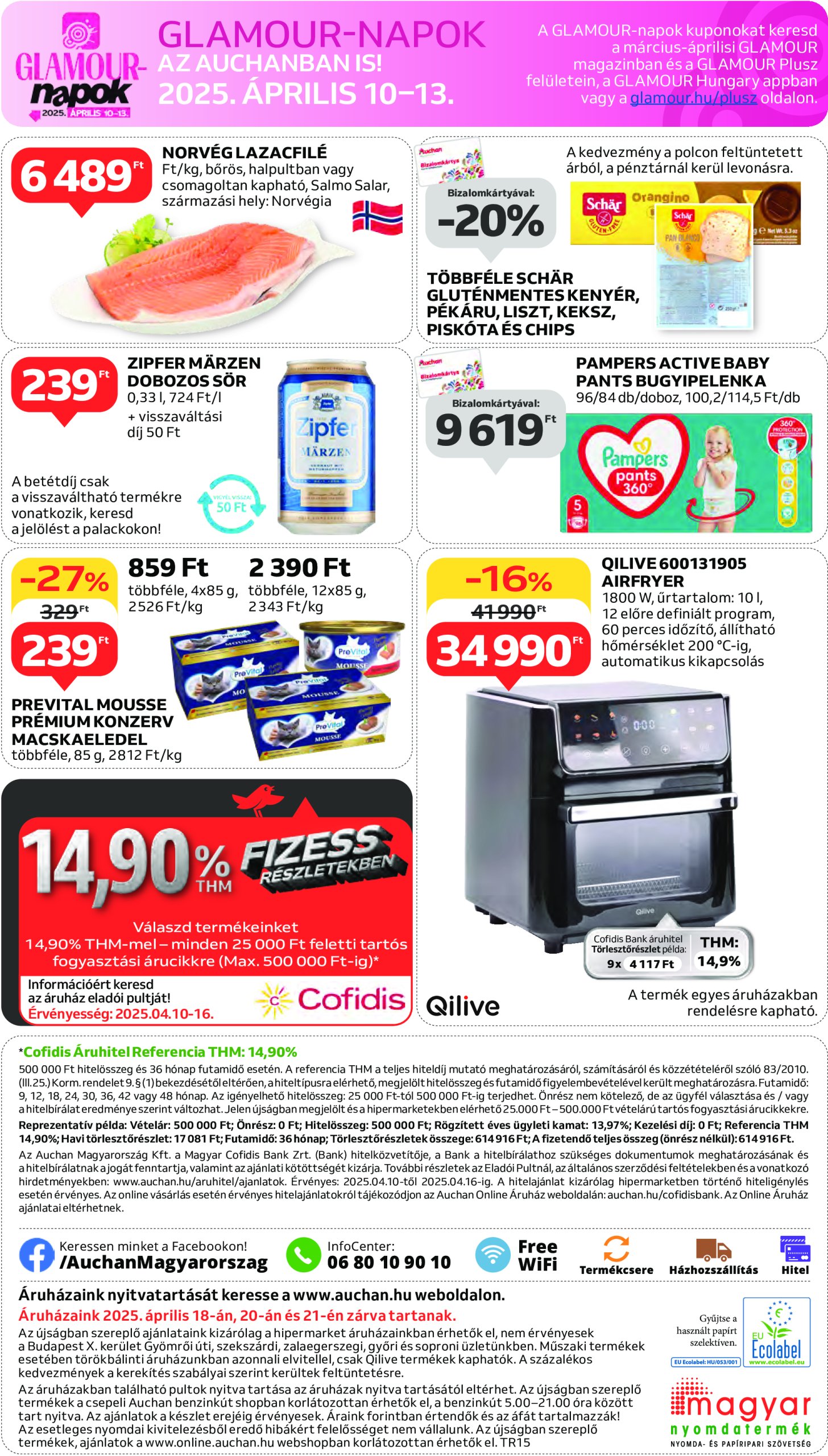 auchan - Auchan akciós újság, érvényes 04.10. - 04.16. - page: 62 auchan - Auchan akciós újság, érvényes 04.10. - 04.16. - page: 62