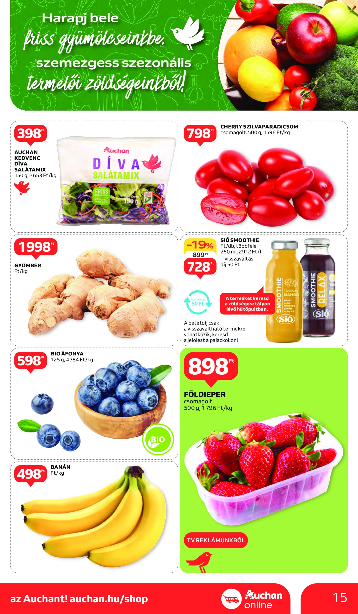 auchan - Auchan akciós újság, érvényes 04.10. - 04.16. - page: 15 auchan - Auchan akciós újság, érvényes 04.10. - 04.16. - page: 15