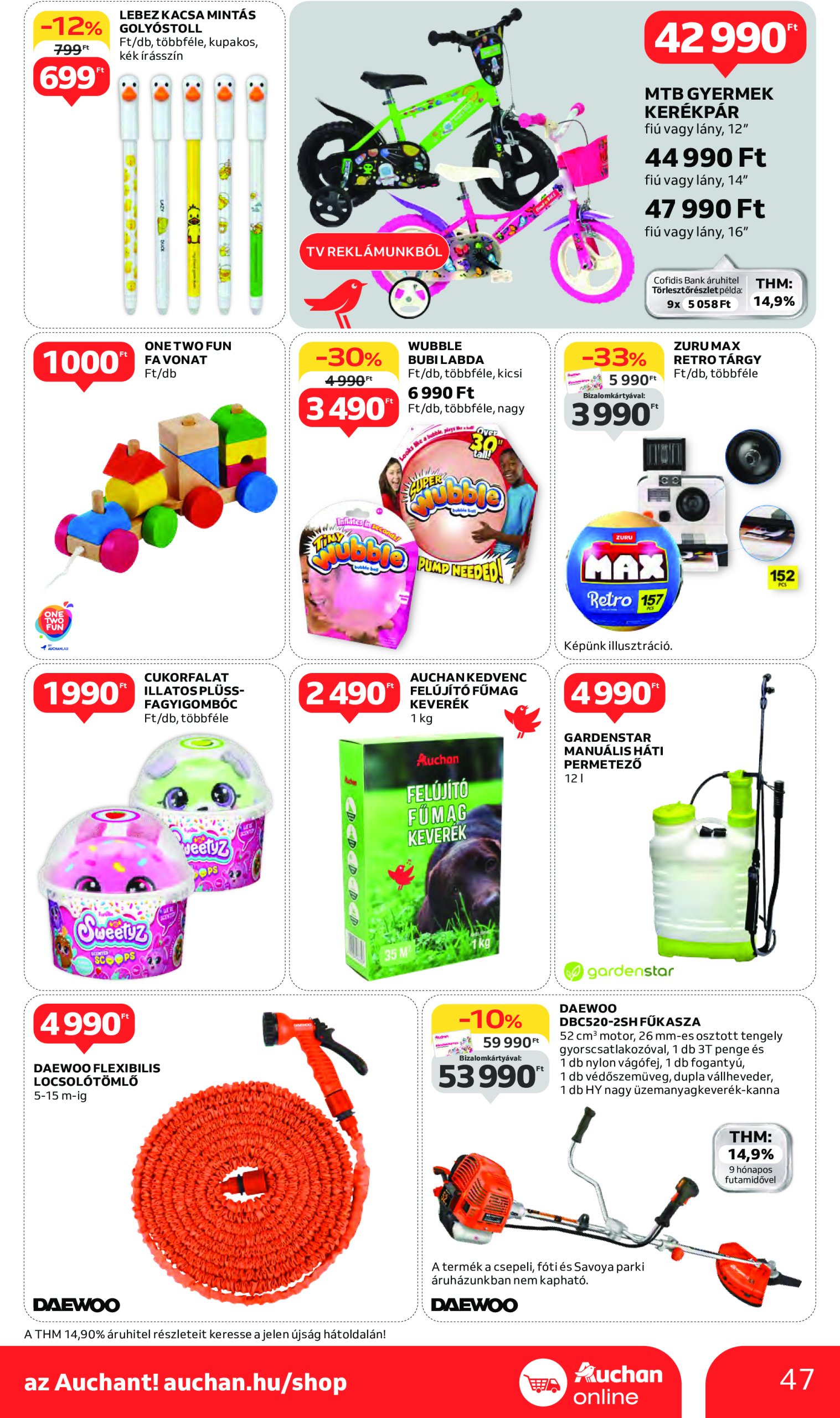 auchan - Auchan akciós újság, érvényes 04.10. - 04.16. - page: 47 auchan - Auchan akciós újság, érvényes 04.10. - 04.16. - page: 47