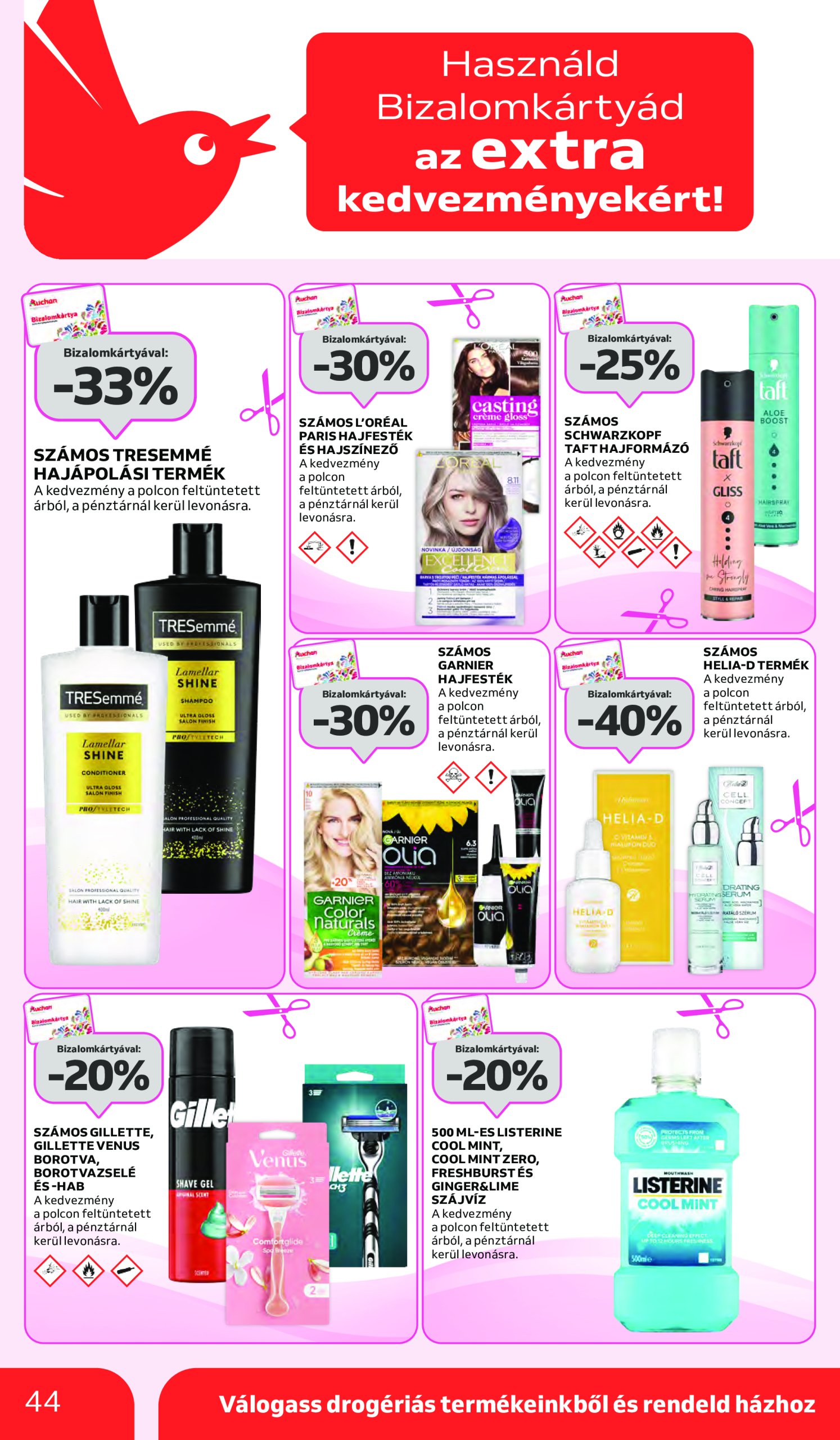 auchan - Auchan akciós újság, érvényes 04.10. - 04.16. - page: 44 auchan - Auchan akciós újság, érvényes 04.10. - 04.16. - page: 44