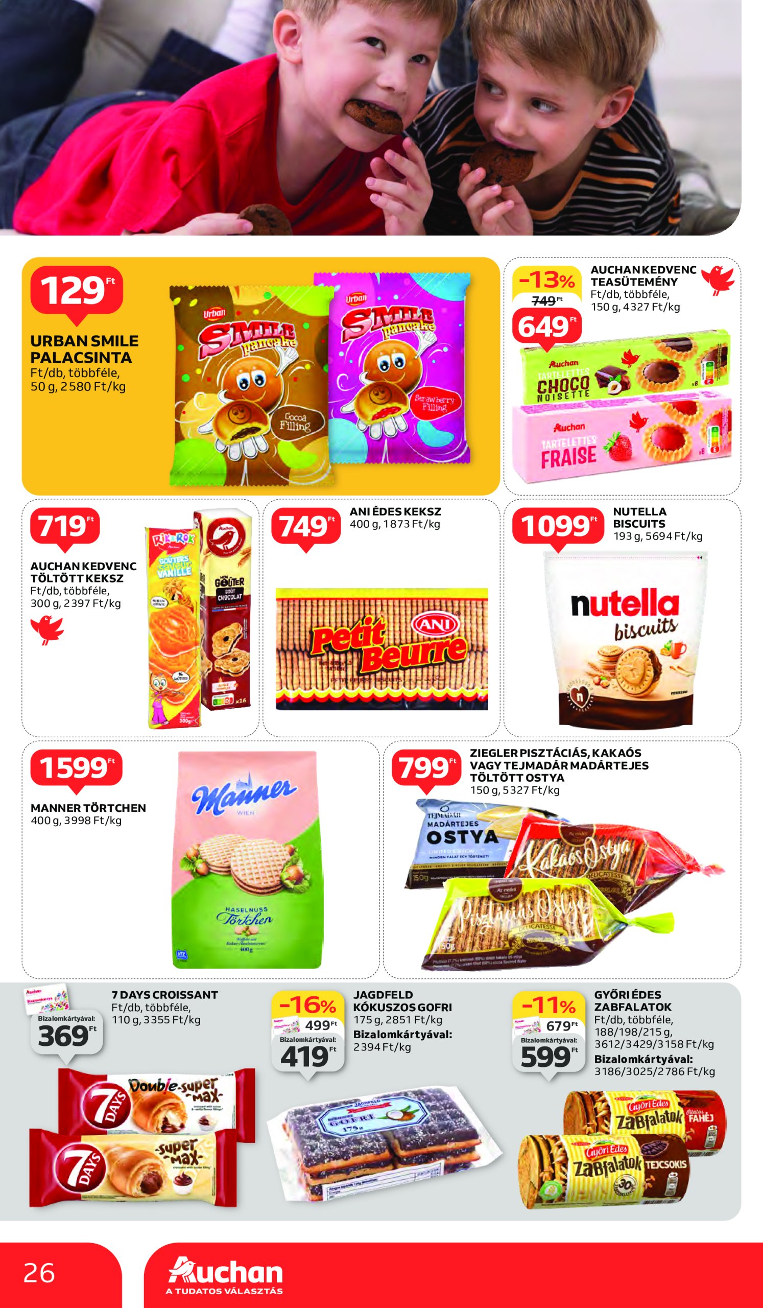auchan - Auchan akciós újság, érvényes 04.10. - 04.16. - page: 26 auchan - Auchan akciós újság, érvényes 04.10. - 04.16. - page: 26