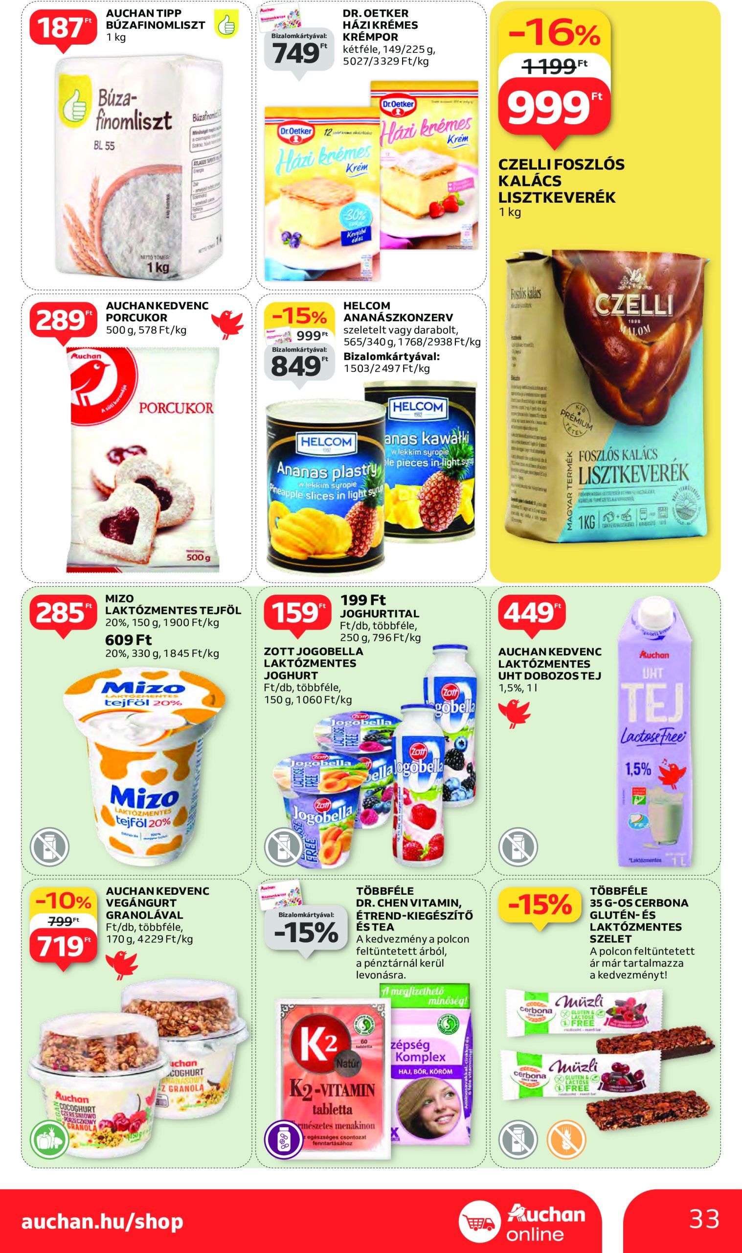 auchan - Auchan akciós újság, érvényes 04.10. - 04.16. - page: 33 auchan - Auchan akciós újság, érvényes 04.10. - 04.16. - page: 33
