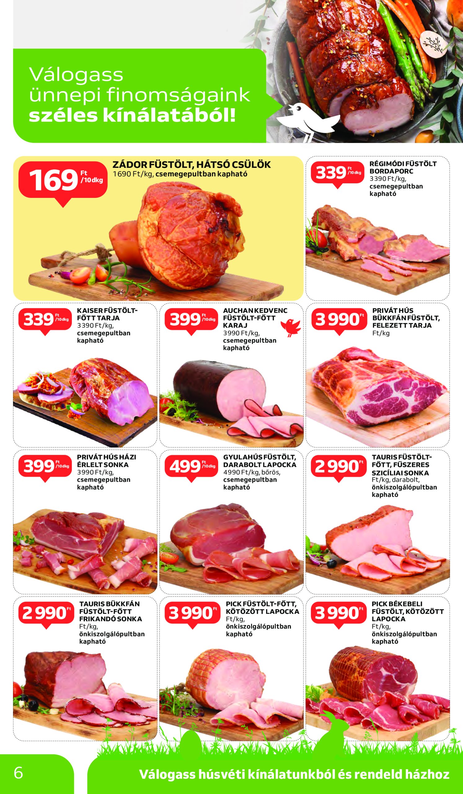 auchan - Auchan akciós újság, érvényes 04.10. - 04.16. - page: 6 auchan - Auchan akciós újság, érvényes 04.10. - 04.16. - page: 6