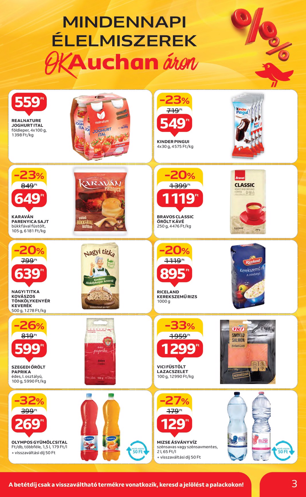 auchan - Auchan akciós újság, érvényes 04.17. - 04.23. - page: 3 auchan - Auchan akciós újság, érvényes 04.17. - 04.23. - page: 3