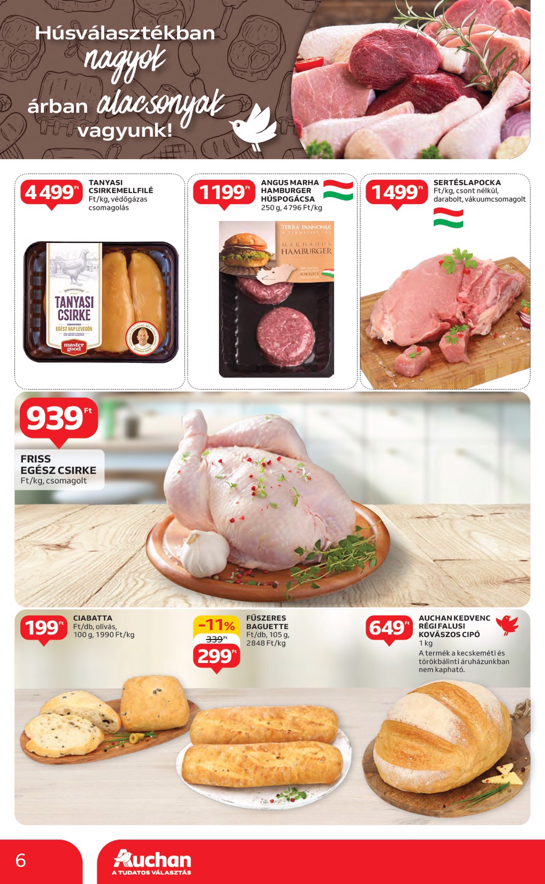 auchan - Auchan akciós újság, érvényes 04.17. - 04.23. - page: 6 auchan - Auchan akciós újság, érvényes 04.17. - 04.23. - page: 6