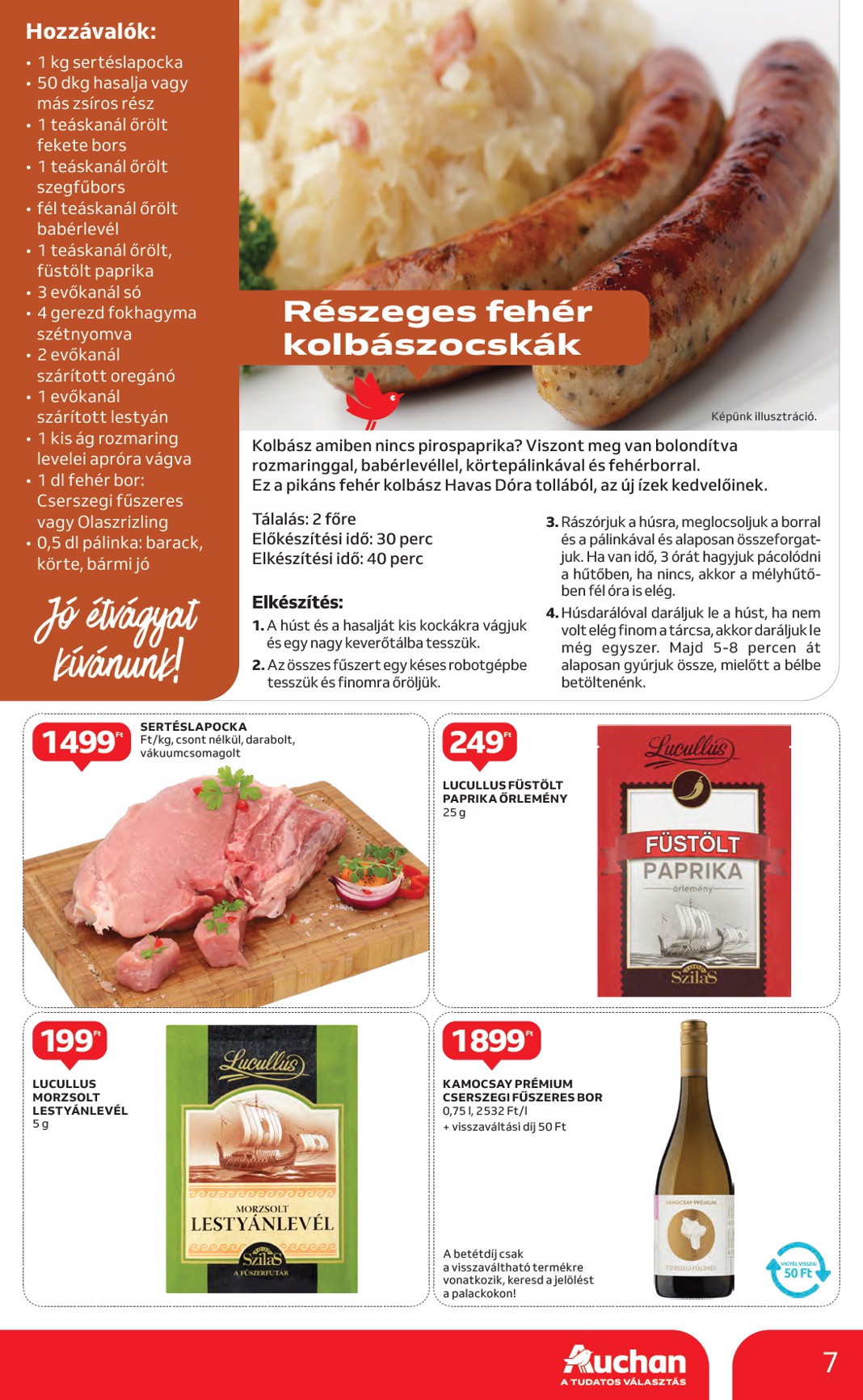 auchan - Auchan akciós újság, érvényes 04.17. - 04.23. - page: 7 auchan - Auchan akciós újság, érvényes 04.17. - 04.23. - page: 7