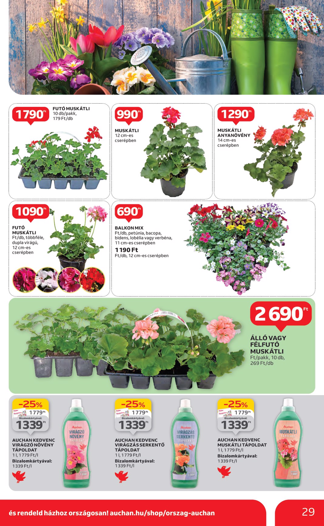 auchan - Auchan akciós újság, érvényes 04.17. - 04.23. - page: 29 auchan - Auchan akciós újság, érvényes 04.17. - 04.23. - page: 29