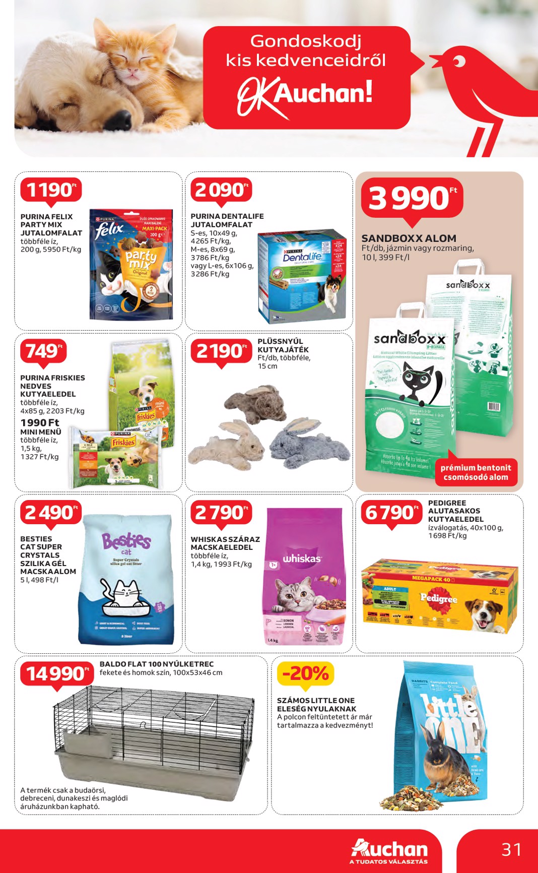 auchan - Auchan akciós újság, érvényes 04.17. - 04.23. - page: 31 auchan - Auchan akciós újság, érvényes 04.17. - 04.23. - page: 31