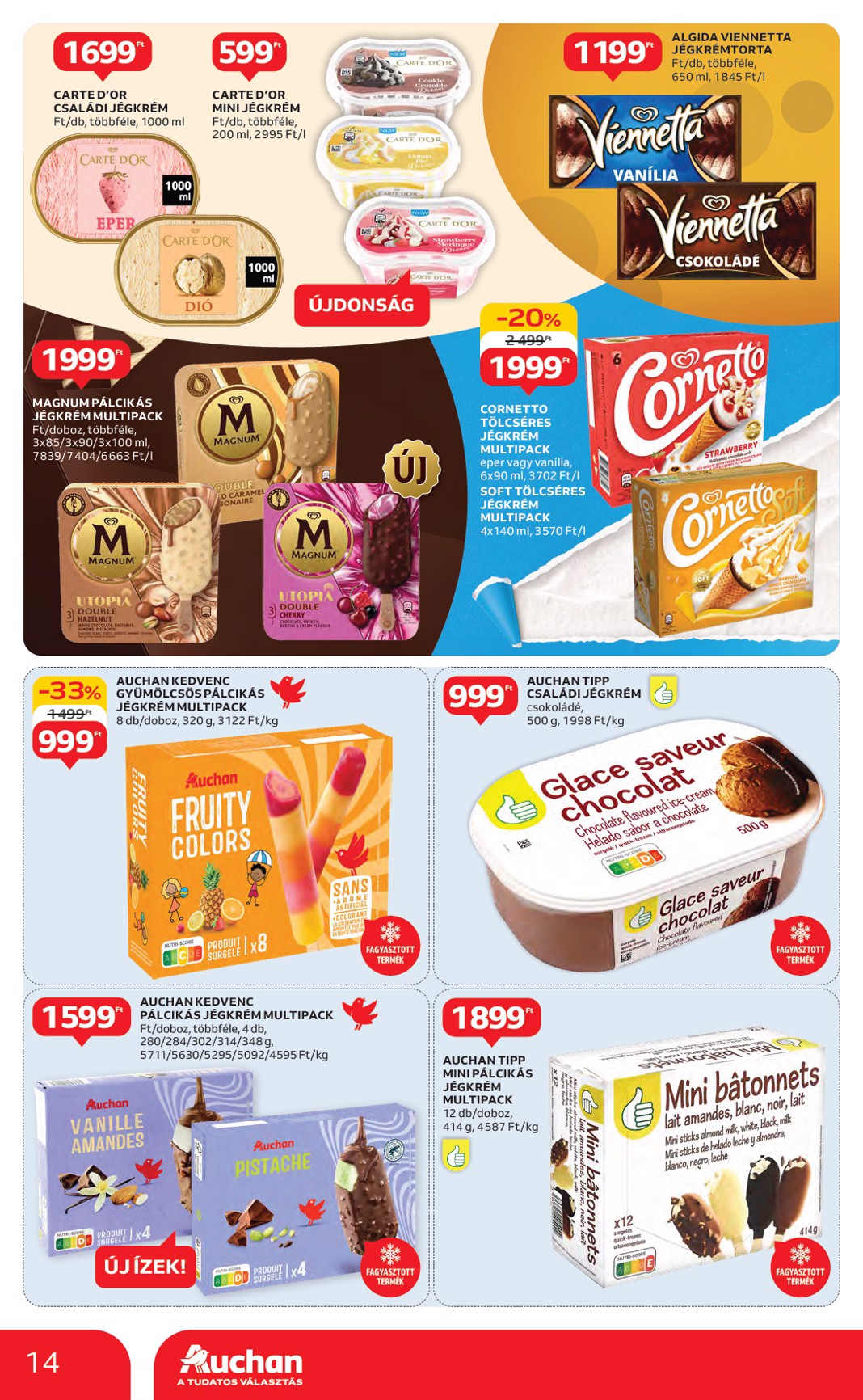 auchan - Auchan akciós újság, érvényes 04.17. - 04.23. - page: 14 auchan - Auchan akciós újság, érvényes 04.17. - 04.23. - page: 14