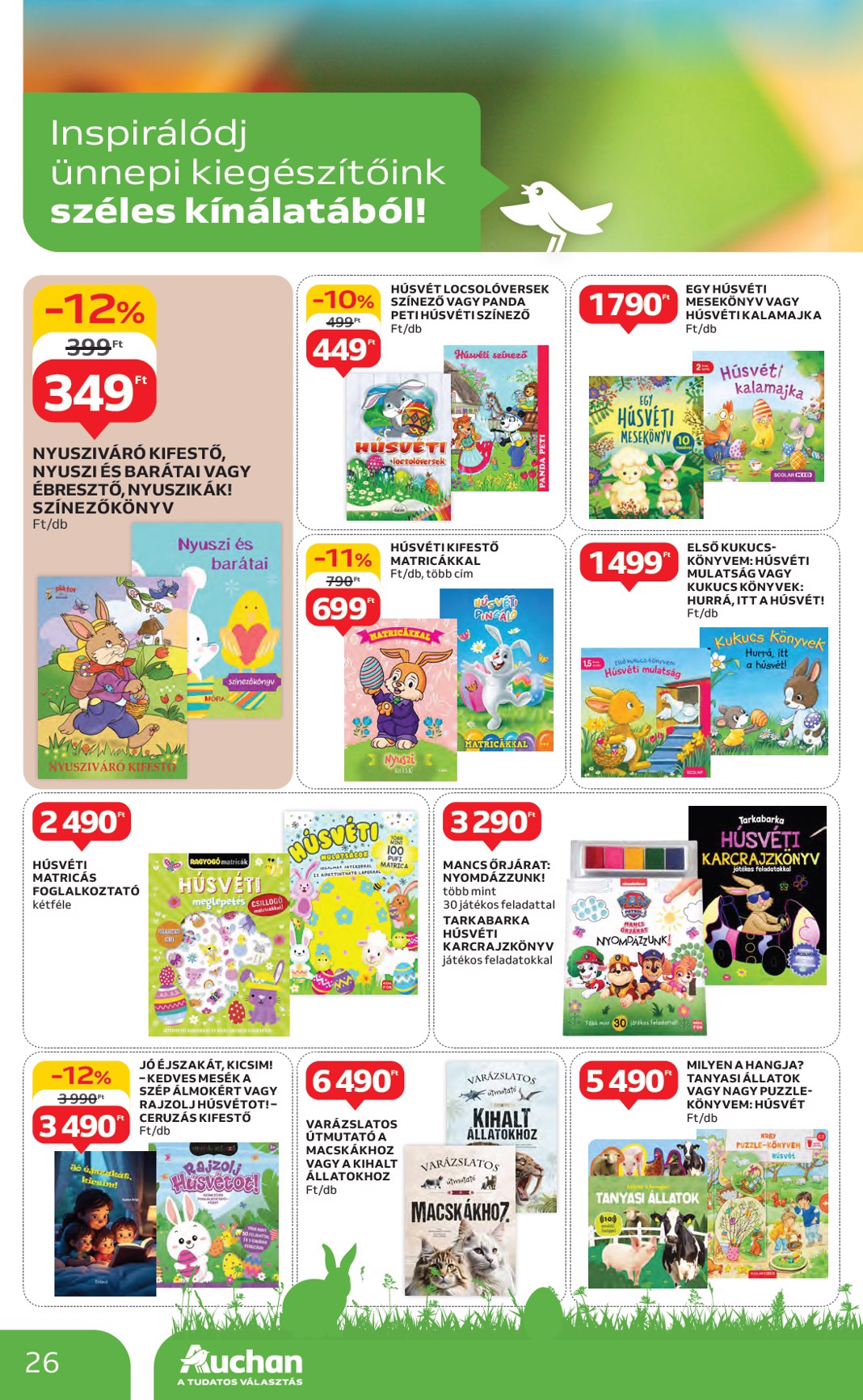 auchan - Auchan akciós újság, érvényes 04.17. - 04.23. - page: 26 auchan - Auchan akciós újság, érvényes 04.17. - 04.23. - page: 26