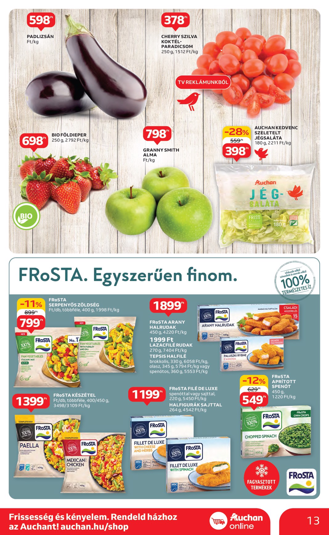 auchan - Auchan akciós újság, érvényes 04.17. - 04.23. - page: 13 auchan - Auchan akciós újság, érvényes 04.17. - 04.23. - page: 13