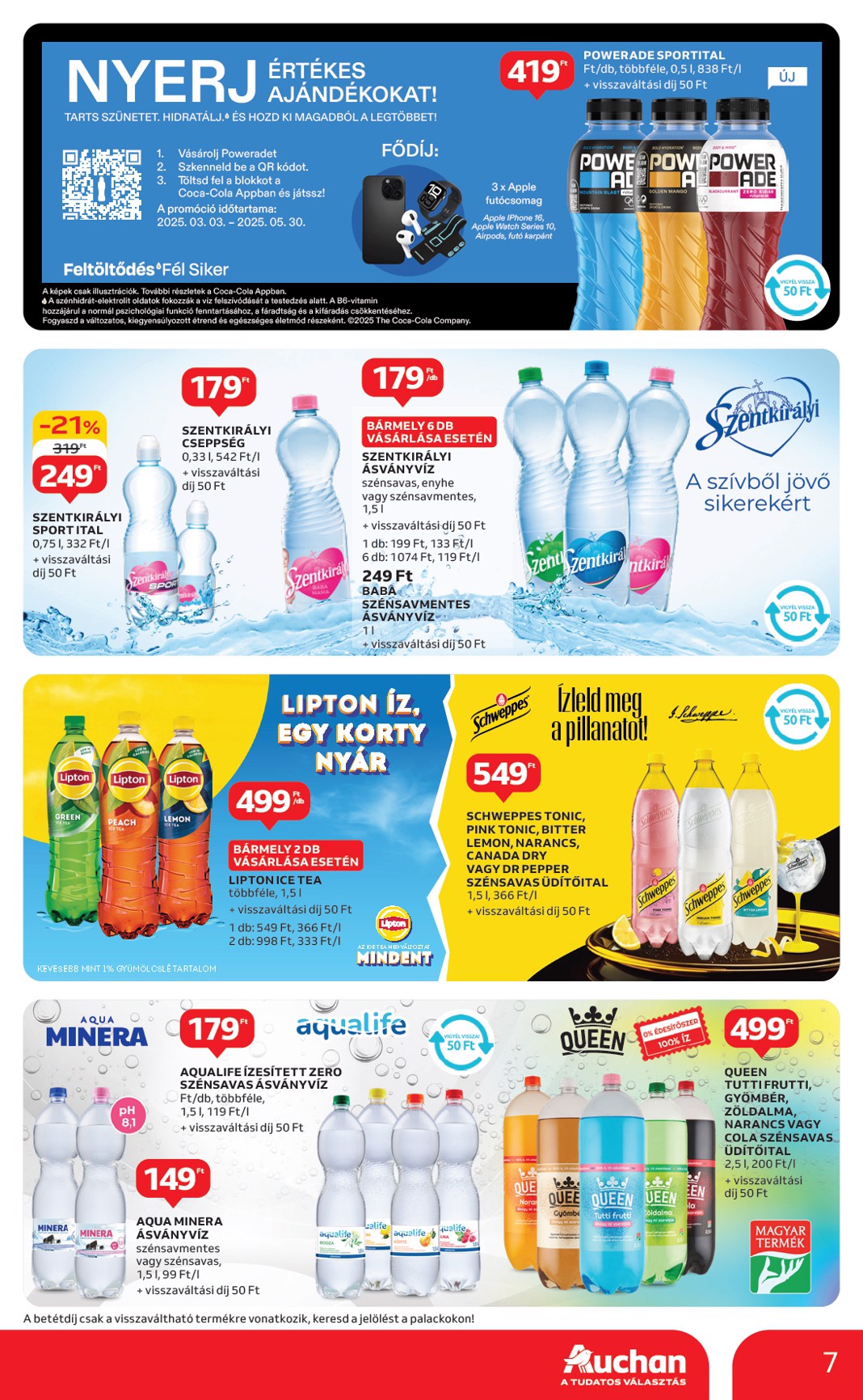 auchan - Auchan - Kedvenc márkáink - Hipermarket akciós újság, érvényes 04.24. - 05.07. - page: 7