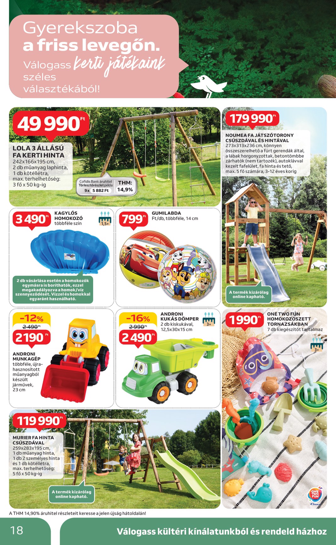 auchan - Auchan - Ki a szabadba - Hipermarket akciós újság, érvényes 04.24. - 05.14. - page: 18