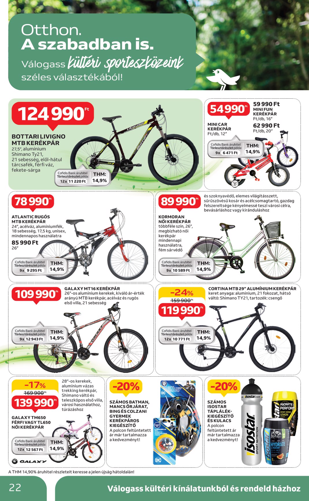 auchan - Auchan - Ki a szabadba - Hipermarket akciós újság, érvényes 04.24. - 05.14. - page: 22