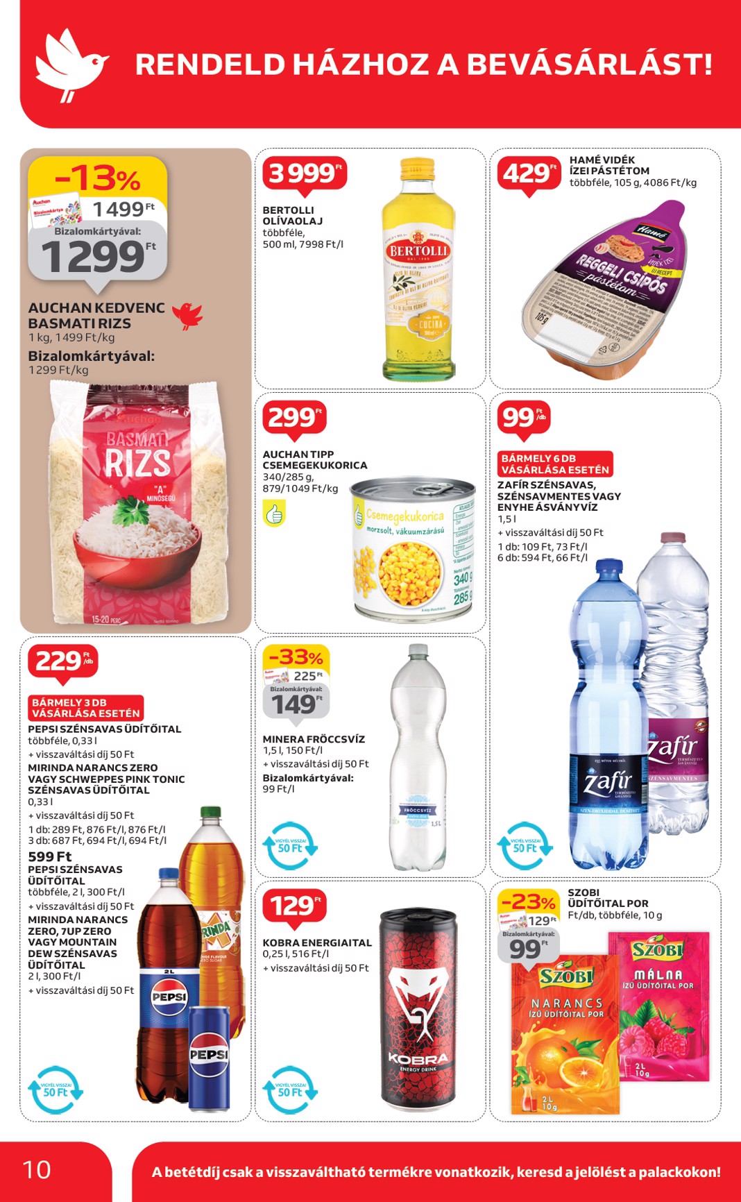 auchan - Auchan Szupermarket akciós újság, érvényes 05.02. - 05.07. - page: 10
