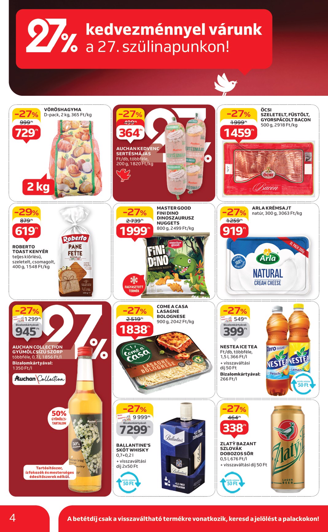 auchan - Auchan Szupermarket akciós újság, érvényes 05.02. - 05.07. - page: 4