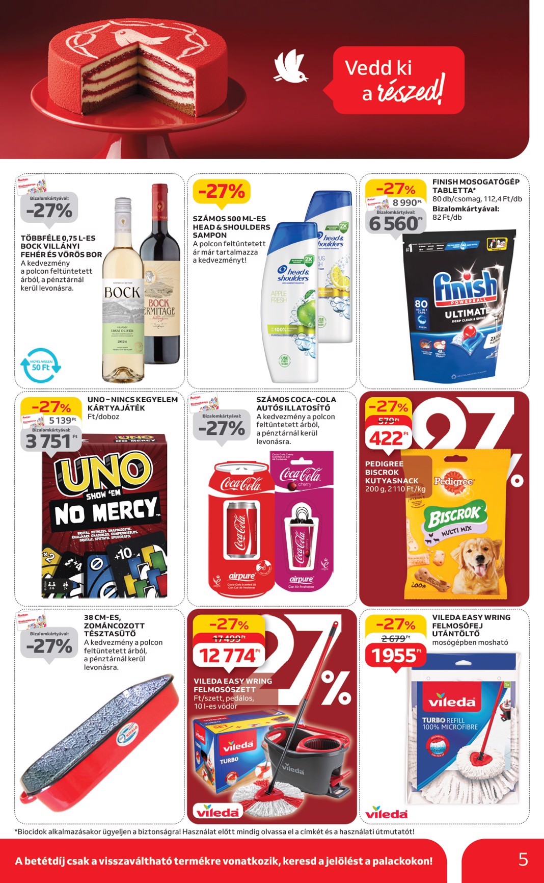 auchan - Auchan Szupermarket akciós újság, érvényes 05.02. - 05.07. - page: 5