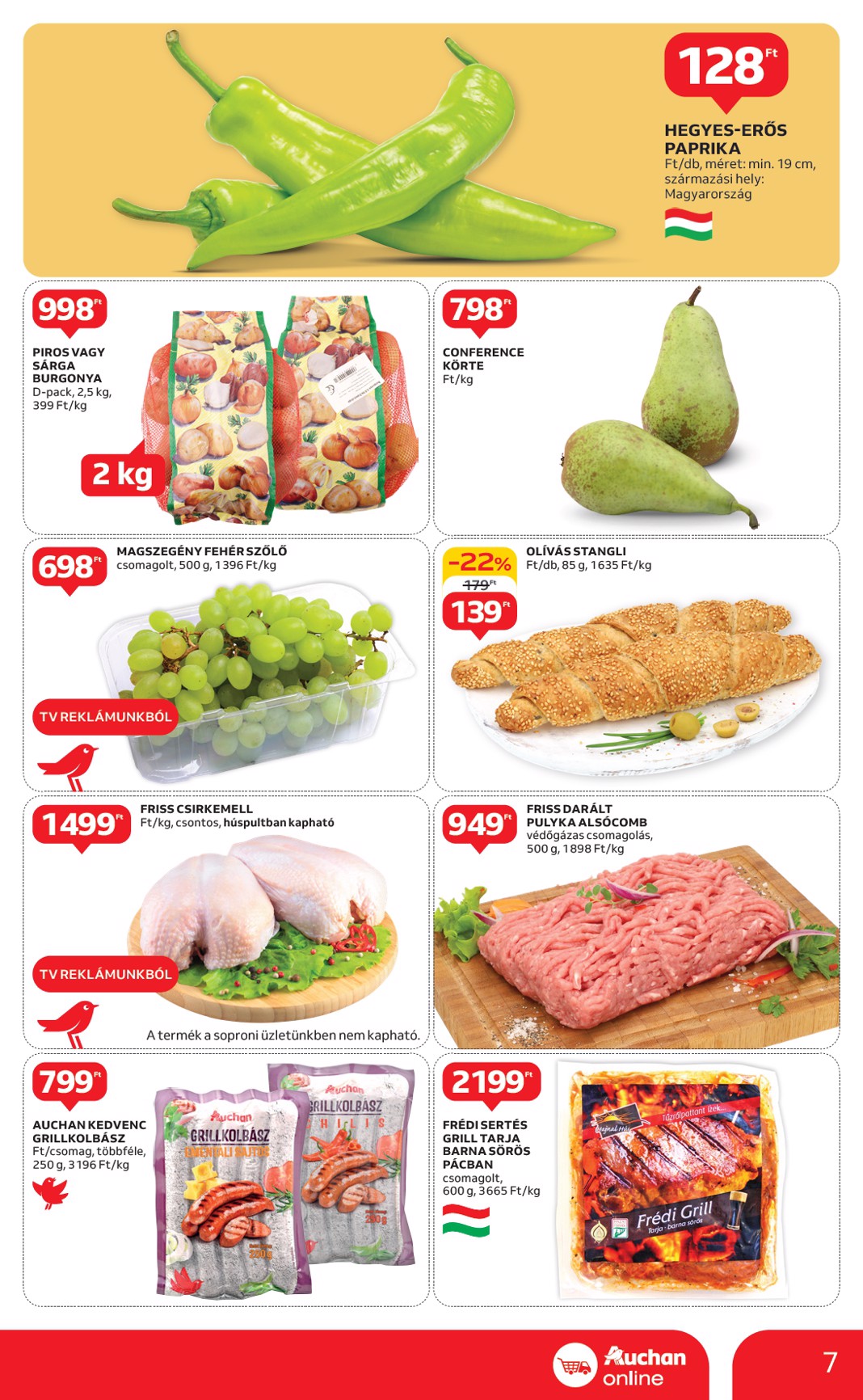 auchan - Auchan Szupermarket akciós újság, érvényes 05.02. - 05.07. - page: 7