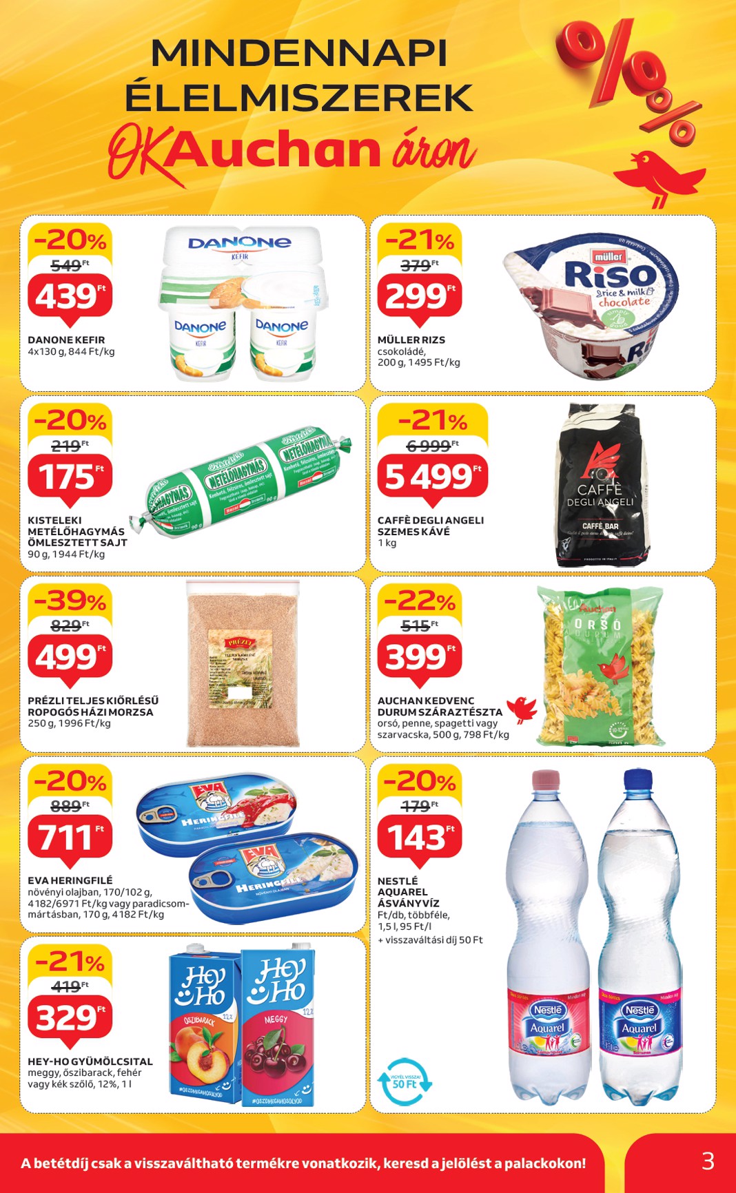 auchan - Auchan Szupermarket akciós újság, érvényes 05.02. - 05.07. - page: 3