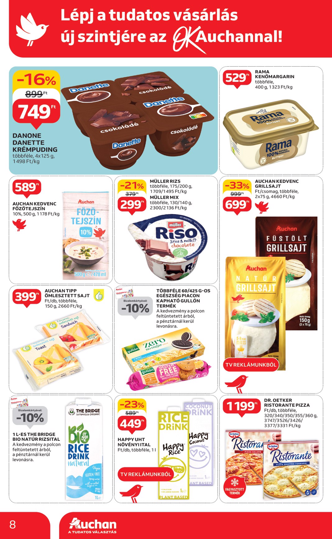 auchan - Auchan Szupermarket akciós újság, érvényes 05.02. - 05.07. - page: 8