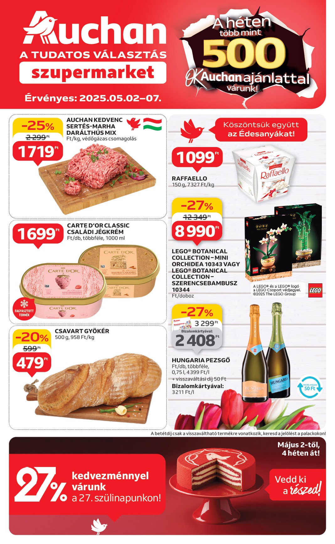 auchan - Auchan Szupermarket akciós újság, érvényes 05.02. - 05.07.