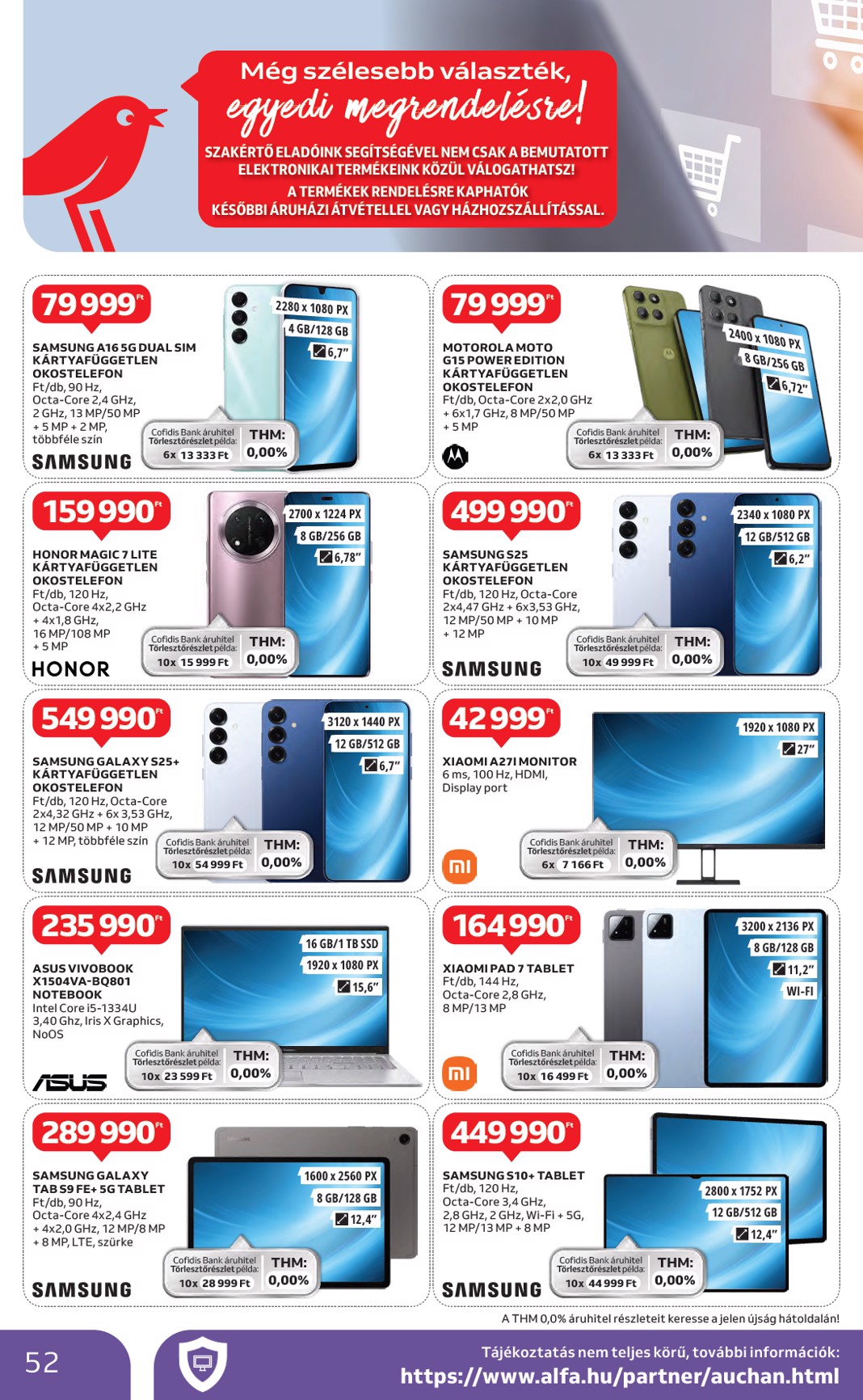auchan - Auchan akciós újság, érvényes 05.02. - 05.07. - page: 52 auchan - Auchan akciós újság, érvényes 05.02. - 05.07. - page: 52