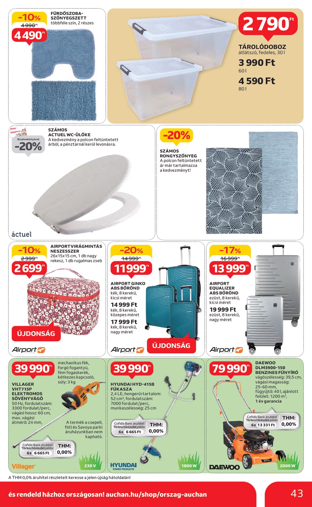 auchan - Auchan akciós újság, érvényes 05.02. - 05.07. - page: 43 auchan - Auchan akciós újság, érvényes 05.02. - 05.07. - page: 43