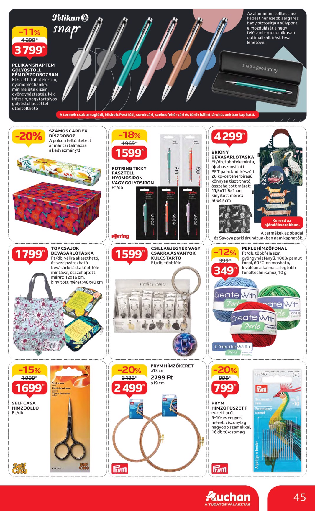 auchan - Auchan akciós újság, érvényes 05.02. - 05.07. - page: 45 auchan - Auchan akciós újság, érvényes 05.02. - 05.07. - page: 45