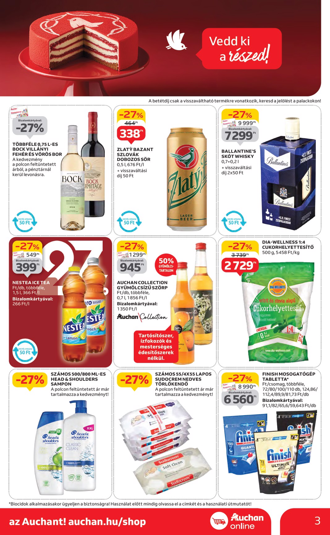 auchan - Auchan akciós újság, érvényes 05.02. - 05.07. - page: 3 auchan - Auchan akciós újság, érvényes 05.02. - 05.07. - page: 3