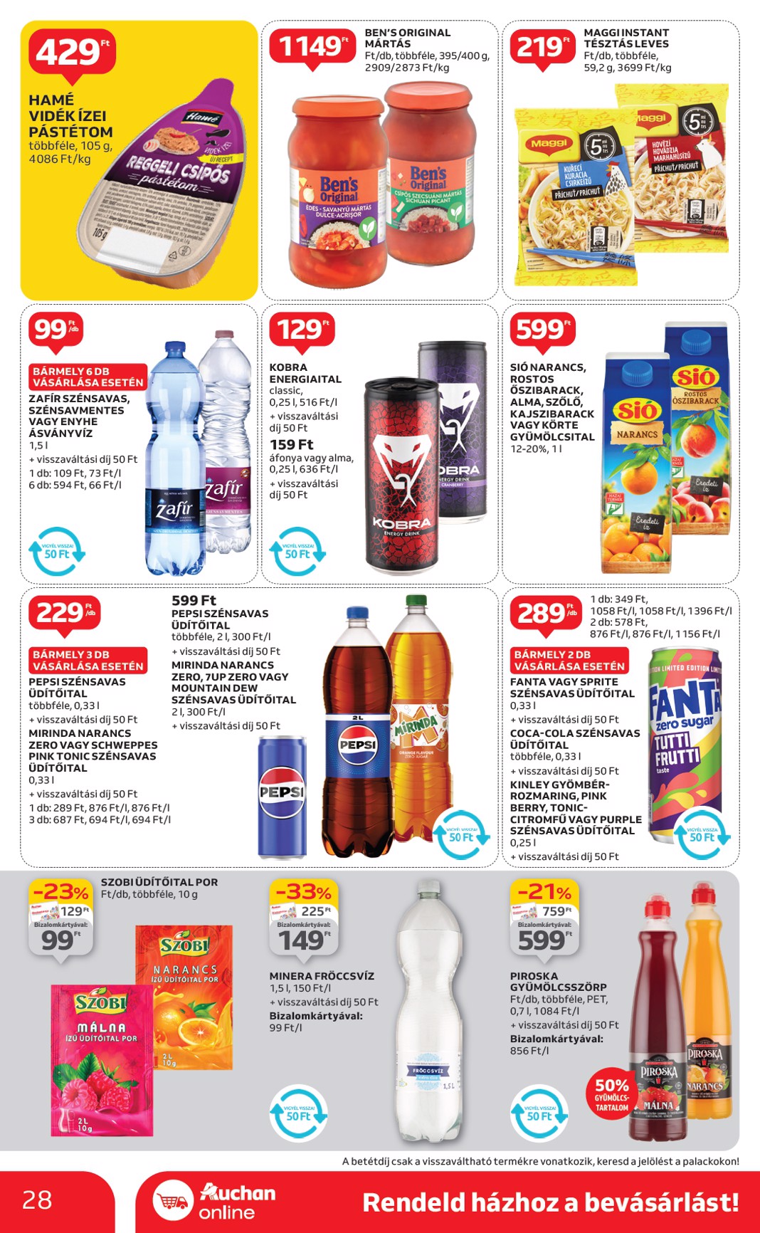 auchan - Auchan akciós újság, érvényes 05.02. - 05.07. - page: 28 auchan - Auchan akciós újság, érvényes 05.02. - 05.07. - page: 28
