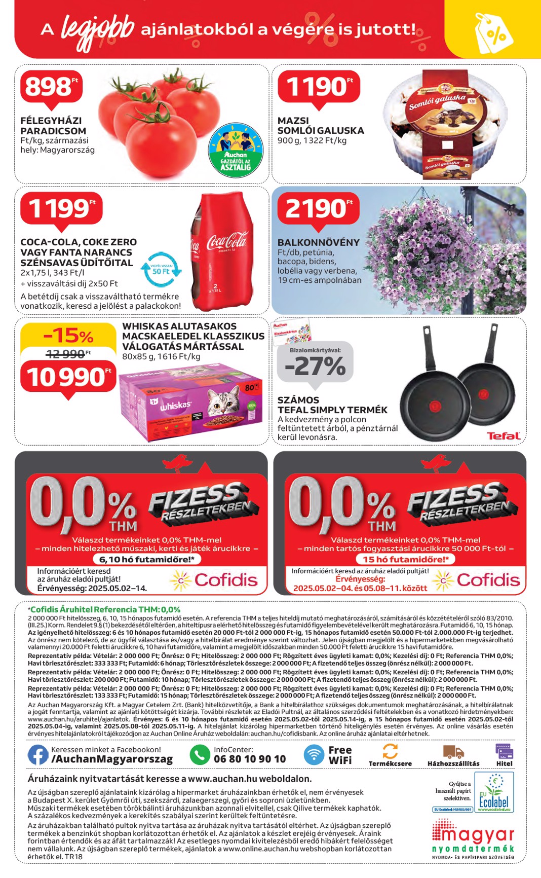 auchan - Auchan akciós újság, érvényes 05.02. - 05.07. - page: 54 auchan - Auchan akciós újság, érvényes 05.02. - 05.07. - page: 54