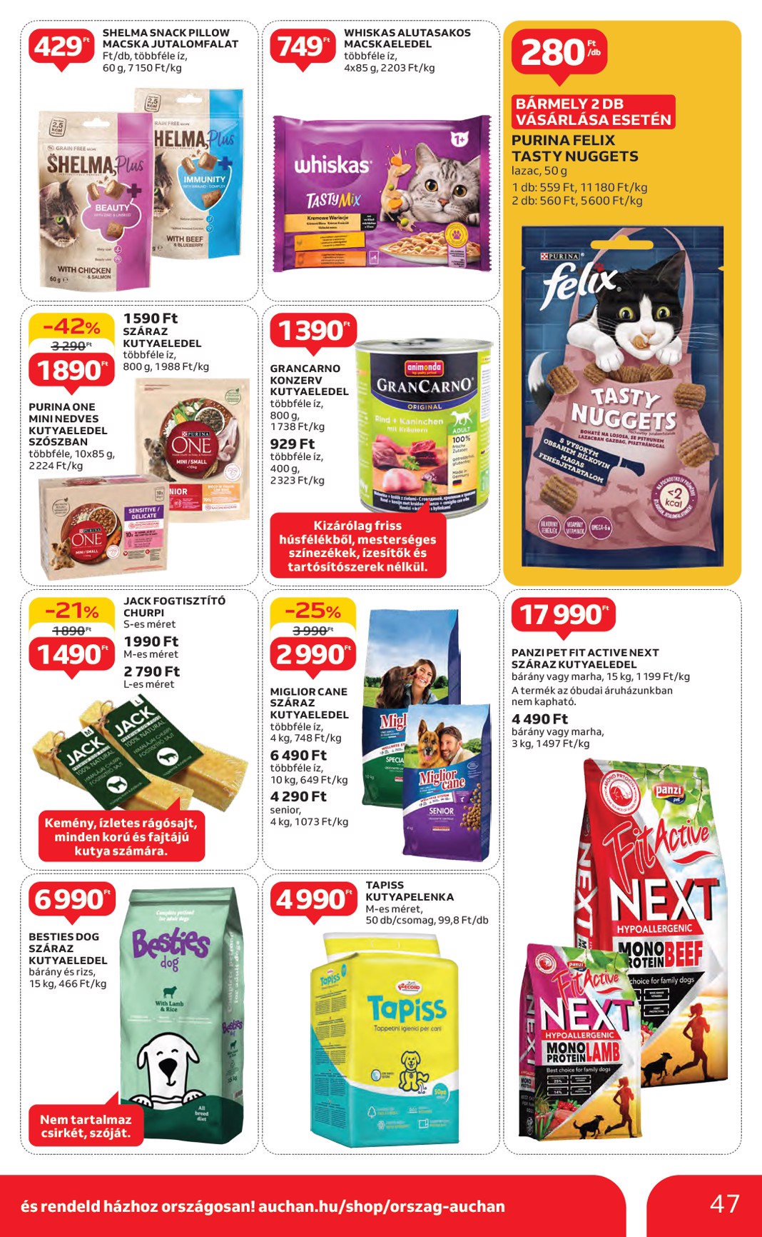 auchan - Auchan akciós újság, érvényes 05.02. - 05.07. - page: 47 auchan - Auchan akciós újság, érvényes 05.02. - 05.07. - page: 47