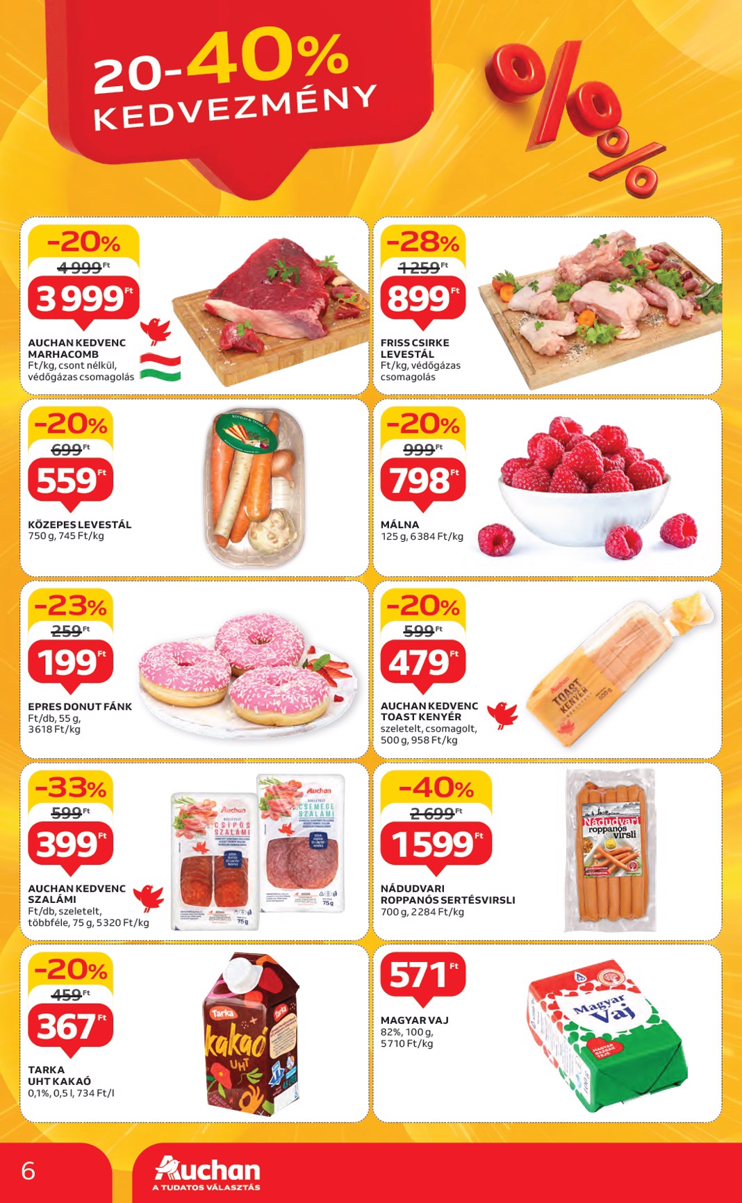 auchan - Auchan akciós újság, érvényes 05.02. - 05.07. - page: 6 auchan - Auchan akciós újság, érvényes 05.02. - 05.07. - page: 6