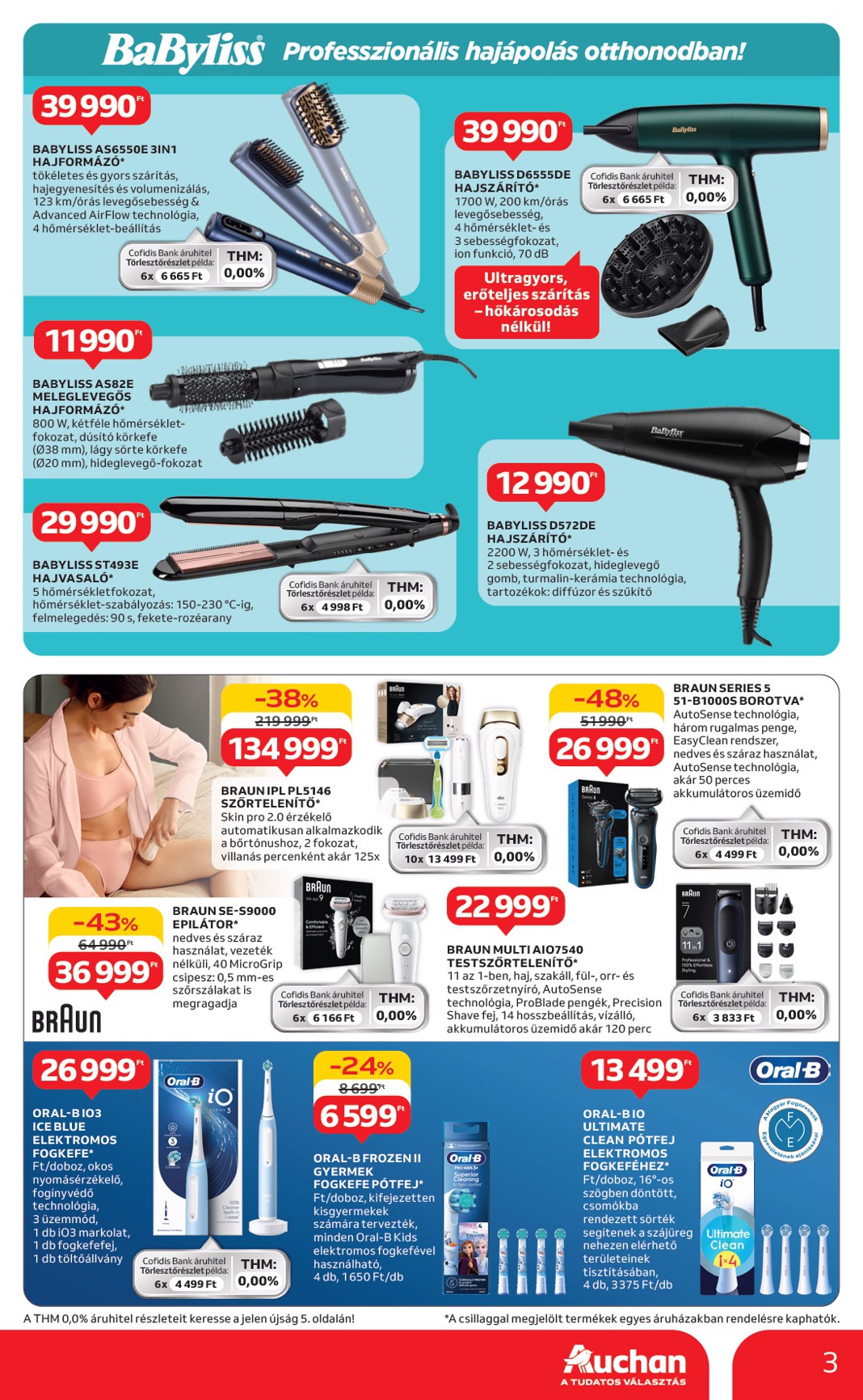 auchan - Auchan - Háztartási készülékek akciós újság, érvényes 05.02. - 05.14. - page: 3