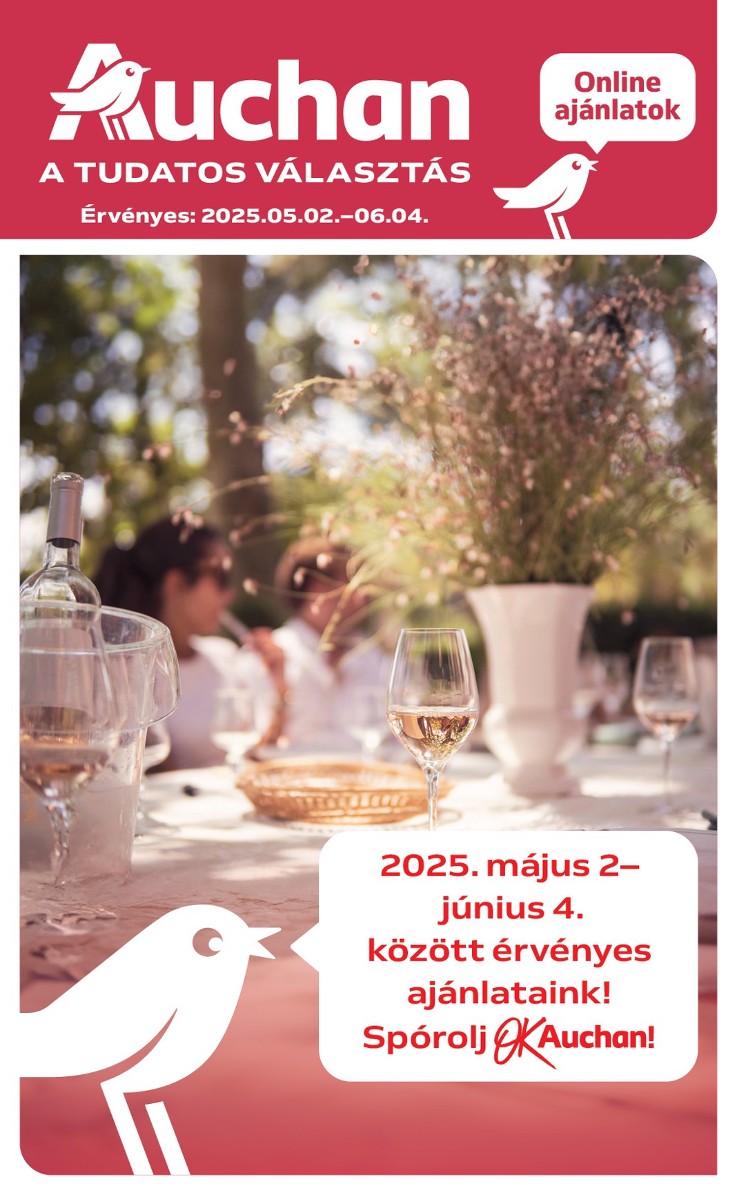 auchan - Auchan - Bor ajánlataink akciós újság, érvényes 05.02. - 06.04.